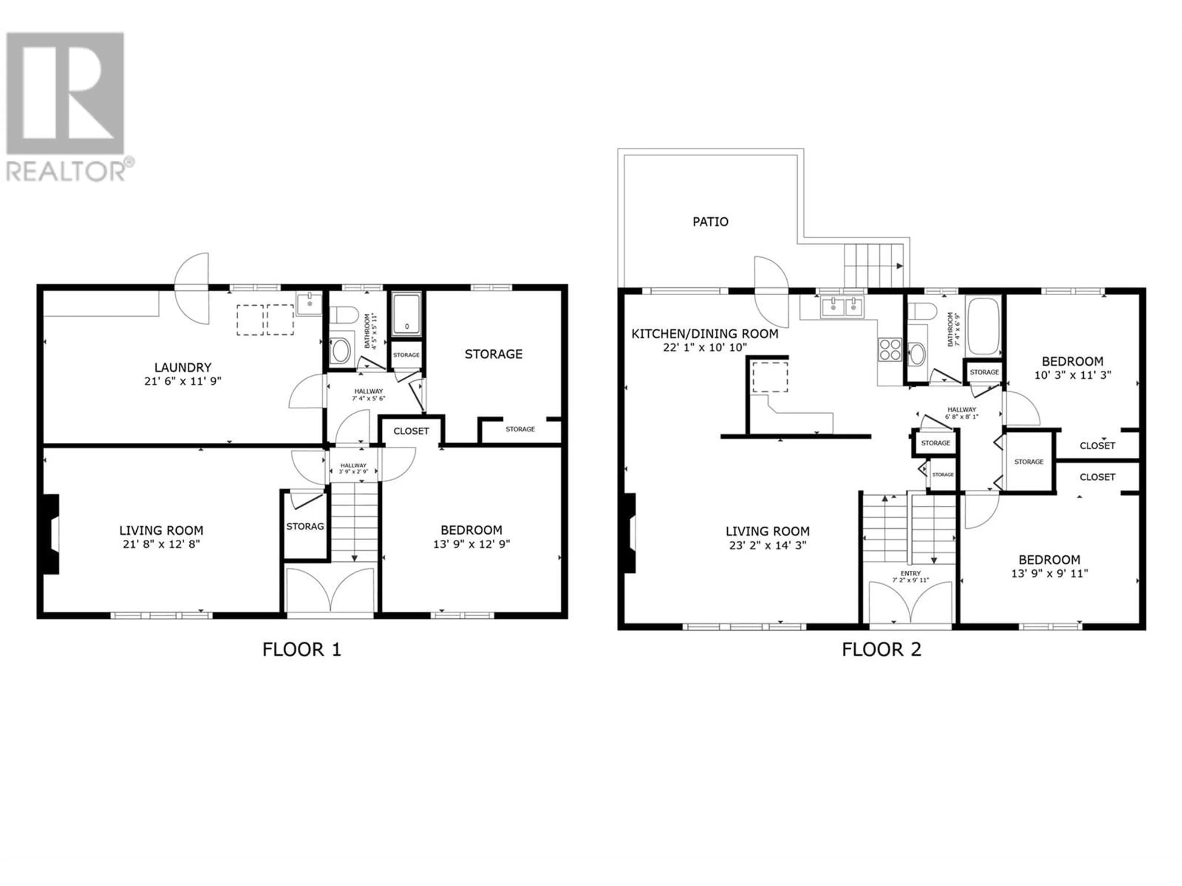 Floor plan for 710 Hollydell Road, Kelowna British Columbia V1X1L5