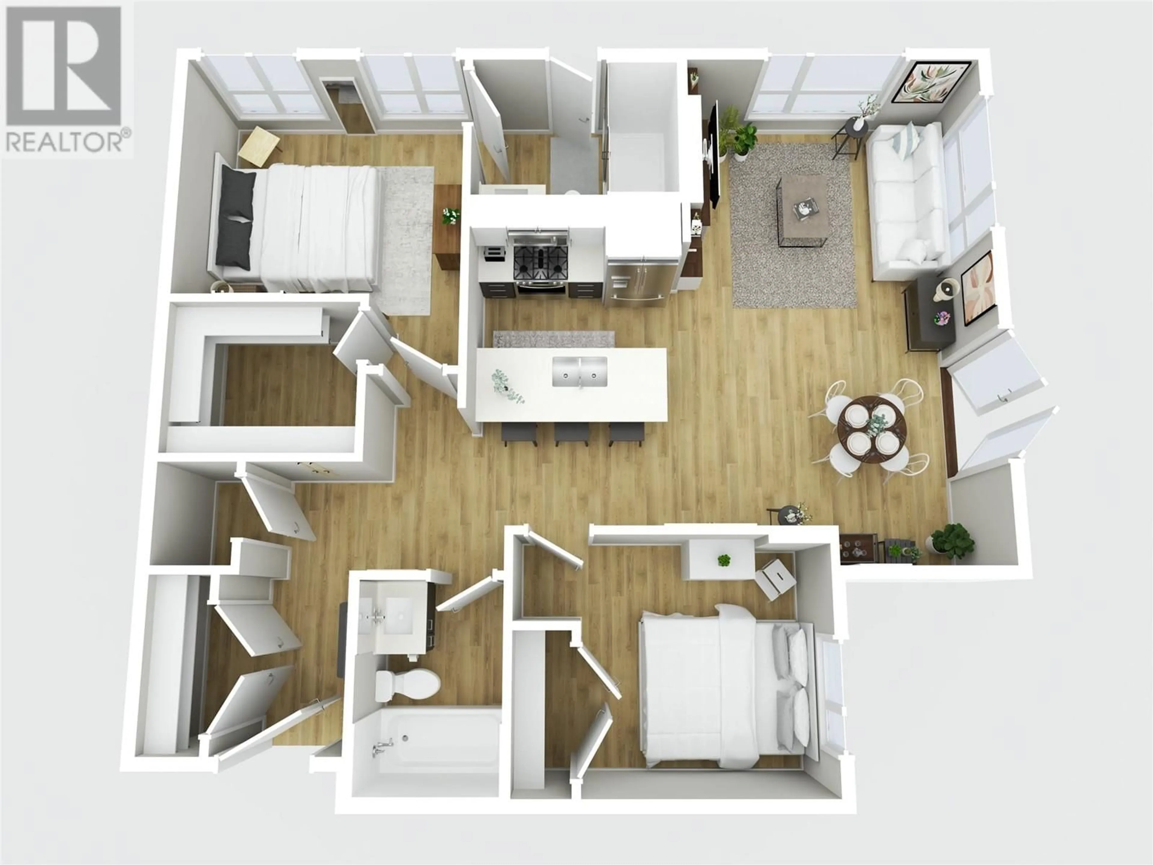 Floor plan for 201 - 1883 WATER STREET, Kelowna British Columbia V1Y1K4
