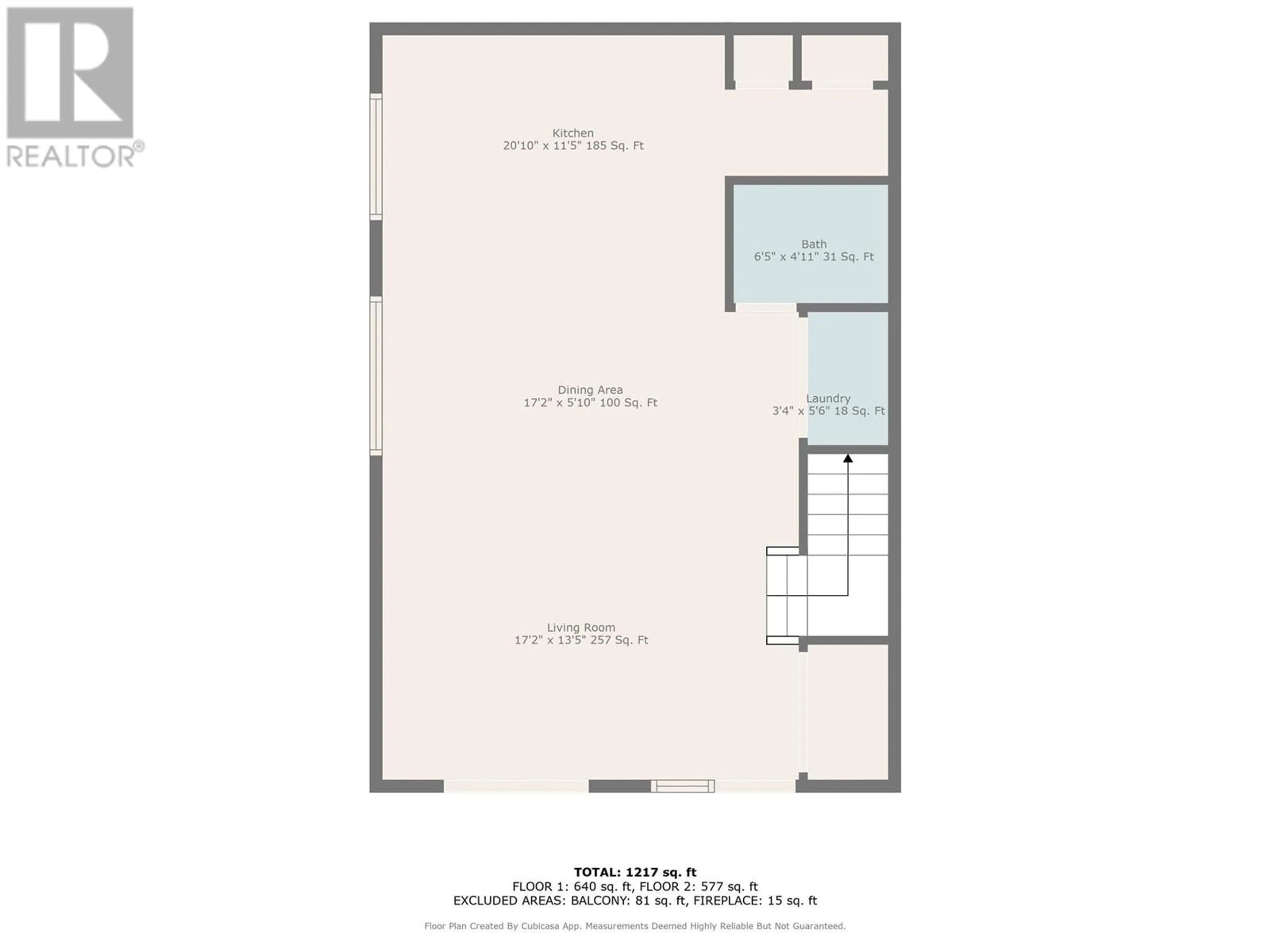 Floor plan for 1950 Durnin Road Unit# 101, Kelowna British Columbia V1X7W6