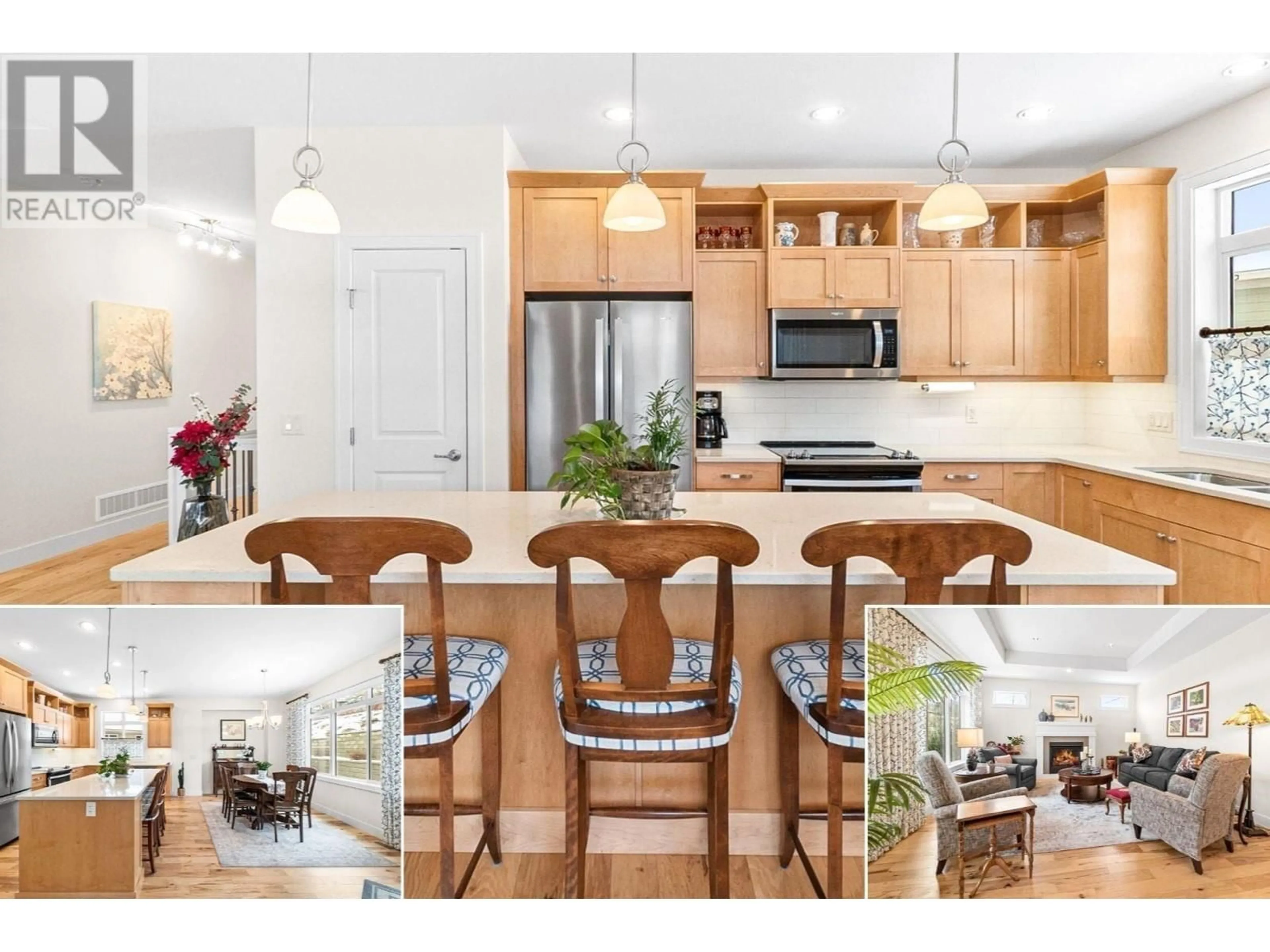 Open concept kitchen, wood/laminate floor for 13272 GIBBONS DRIVE, Lake Country British Columbia V4V2S4