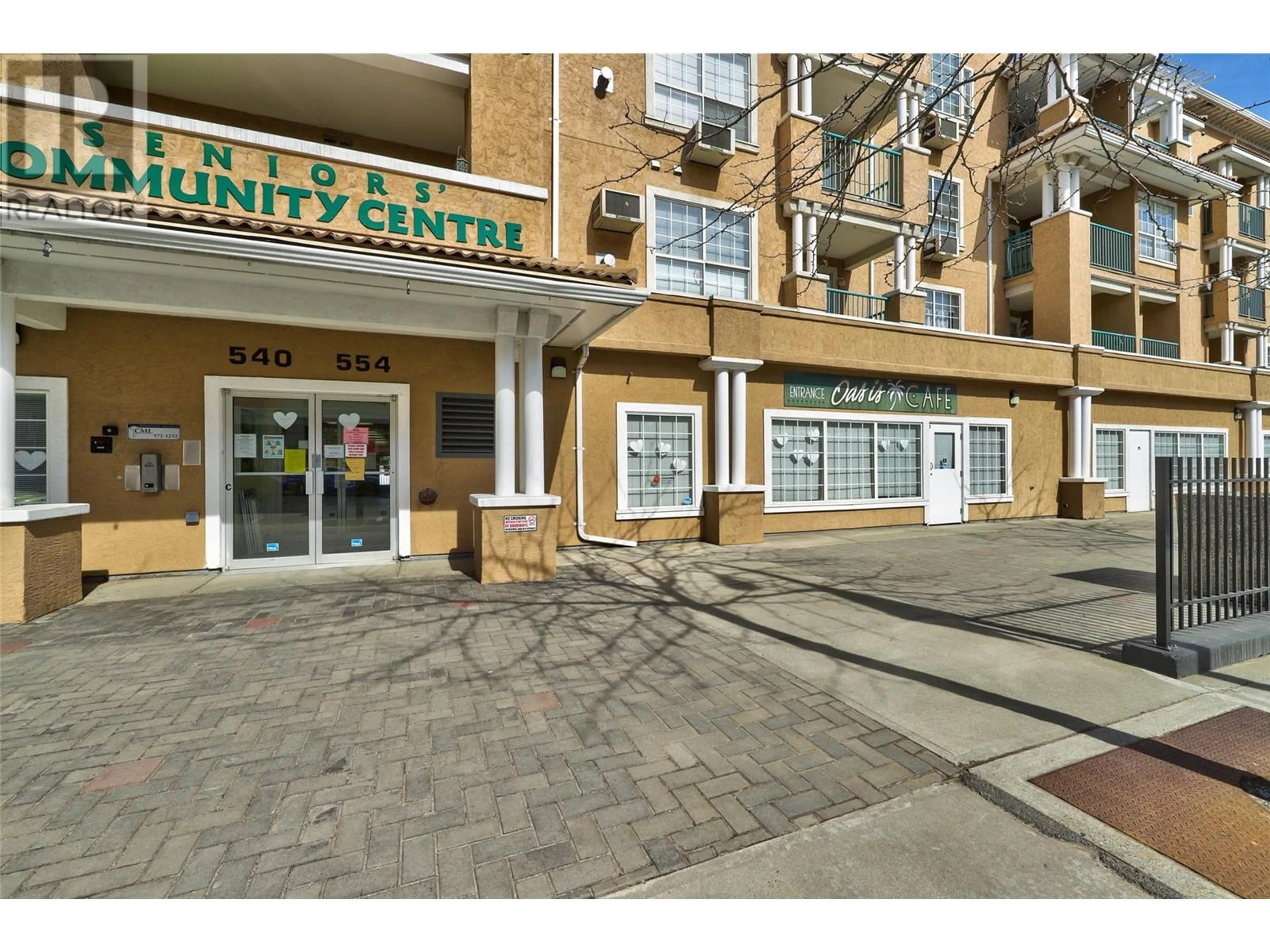 Indoor entryway for 416 - 554 SEYMOUR STREET, Kamloops British Columbia V2C2G9