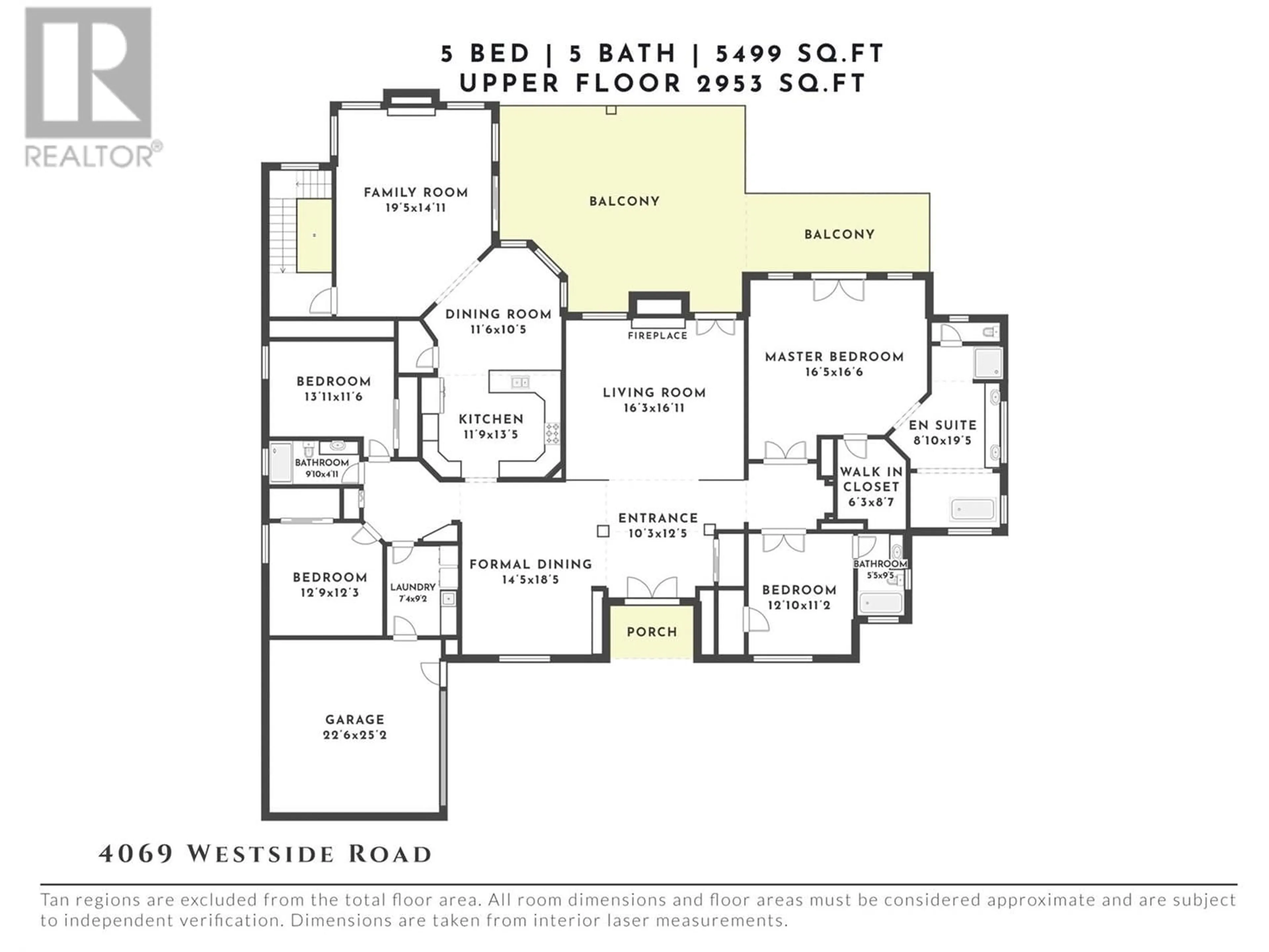 Floor plan for 4069 WESTSIDE ROAD NORTH, West Kelowna British Columbia V1Z3W8