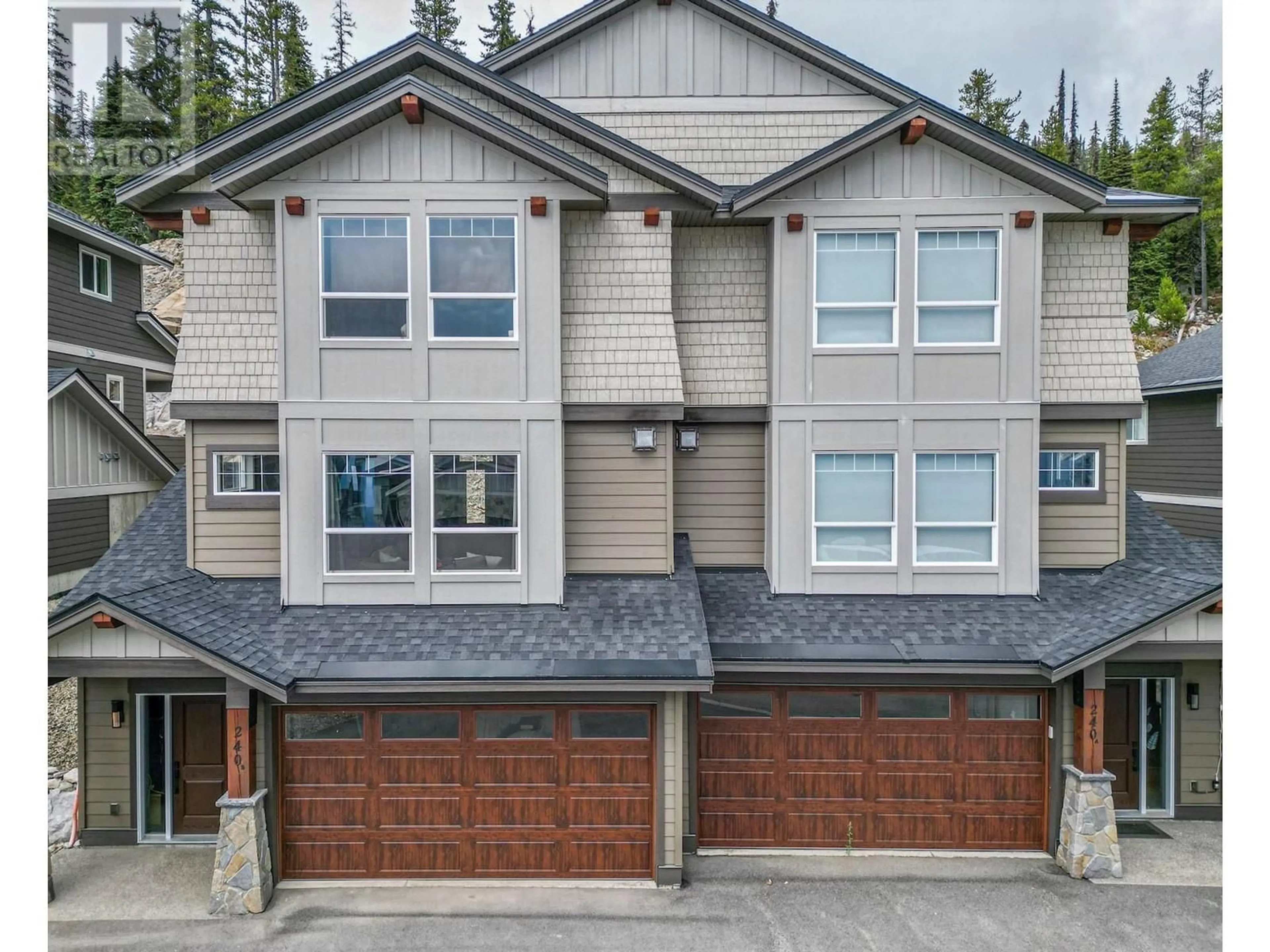 Home with vinyl exterior material, unknown for 240B GRIZZLY RIDGE TRAIL, Big White British Columbia V1P1P3