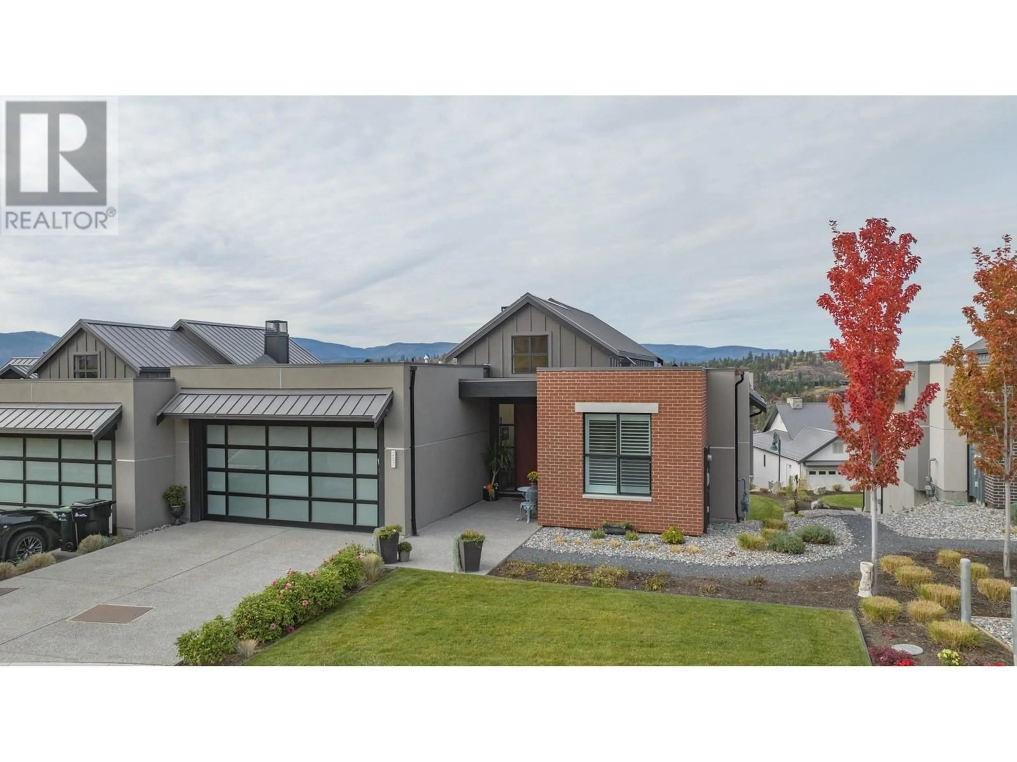 Home with brick exterior material, street for 257 DOMINION WAY, Vernon British Columbia V1H2M1