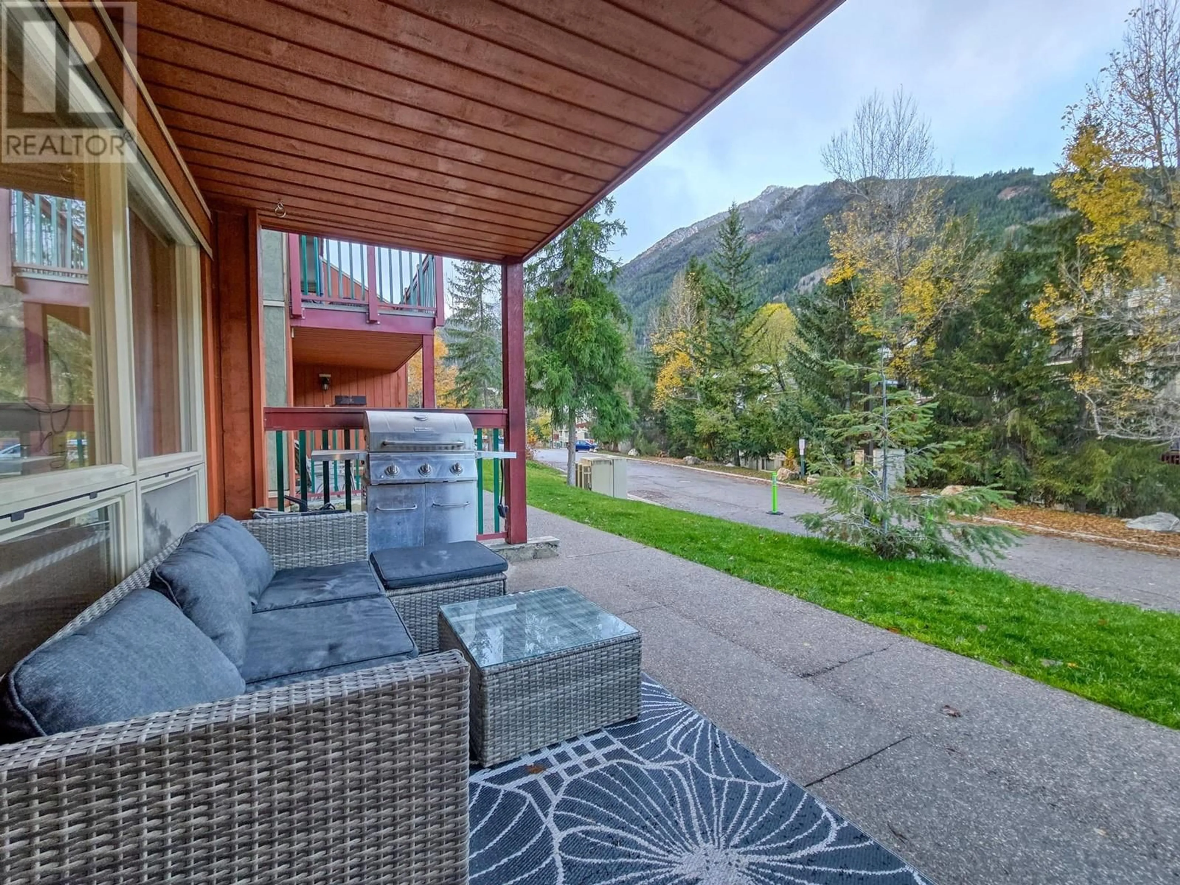 Patio, water/lake/river/ocean view for 306 - 2030 PANORAMA DRIVE, Panorama British Columbia V0A1T0