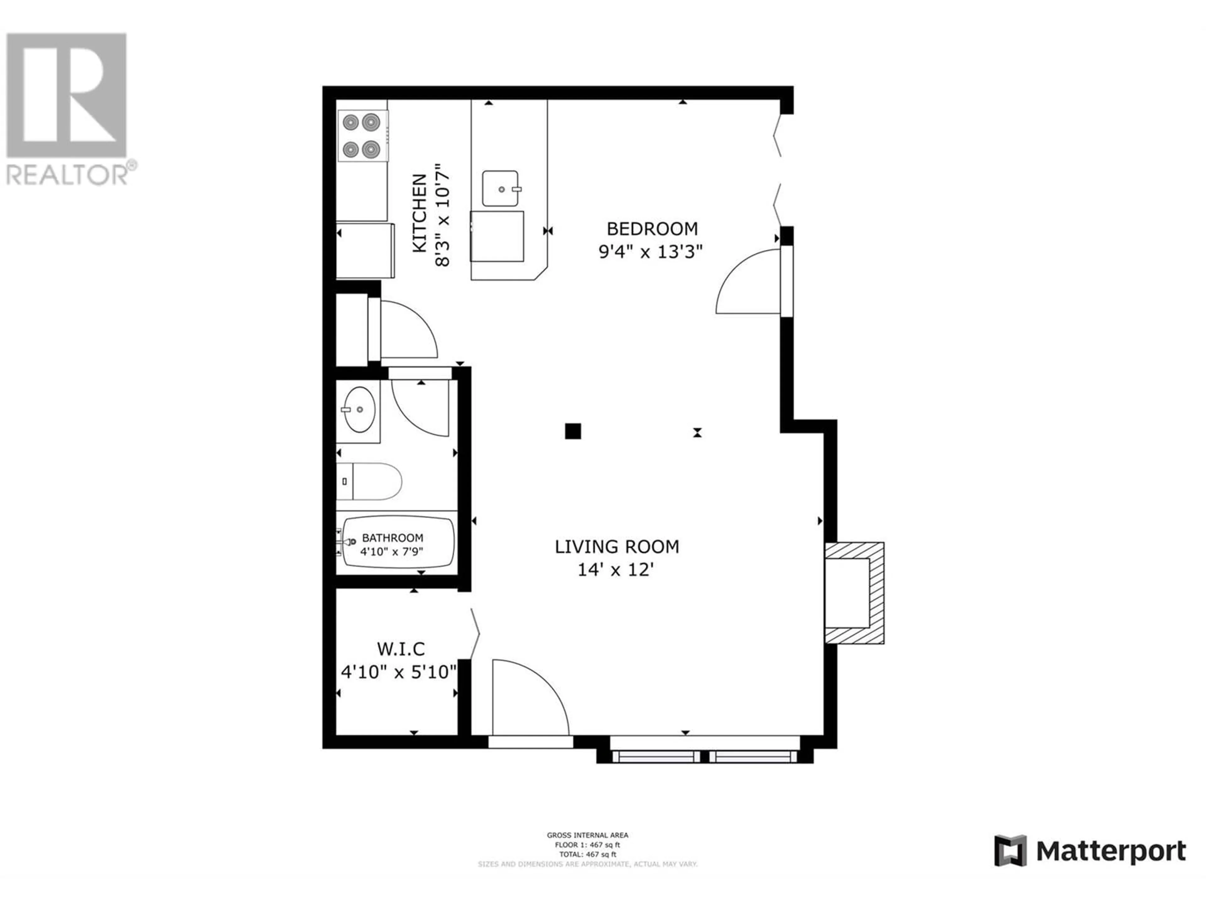Floor plan for 306 - 2030 PANORAMA DRIVE, Panorama British Columbia V0A1T0