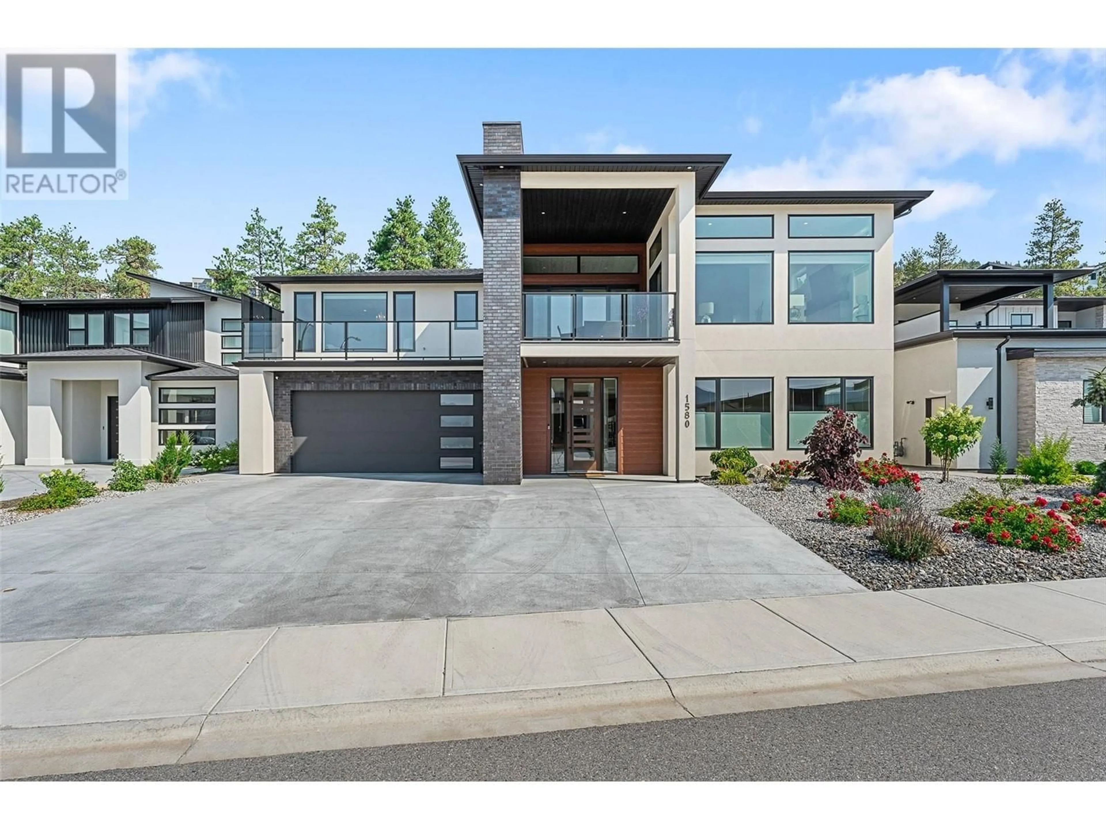 Home with brick exterior material, street for 1580 MALBEC PLACE, West Kelowna British Columbia V4T3B5
