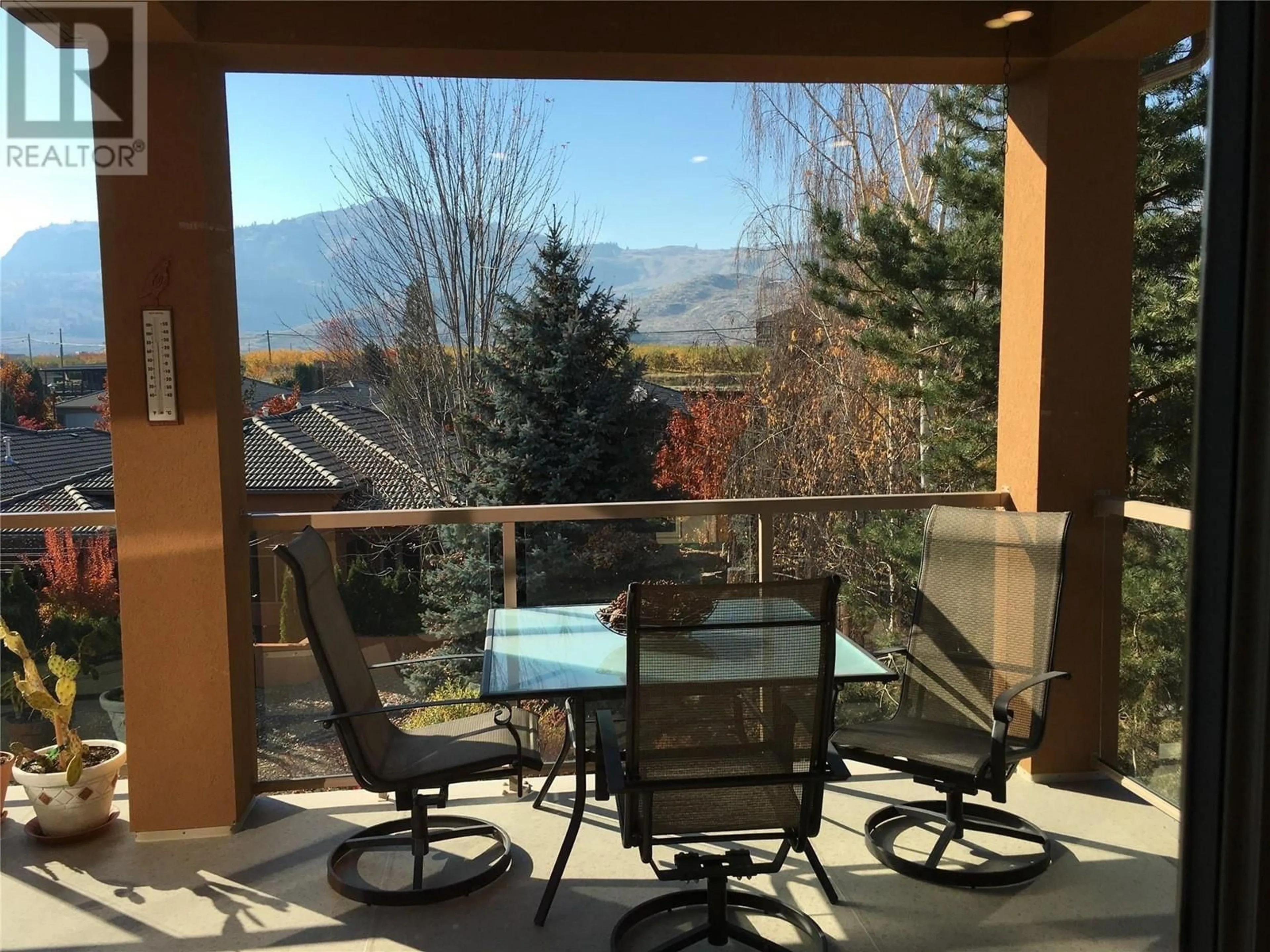 Patio, mountain view for 3410 LOBELIA DRIVE, Osoyoos British Columbia V0H1V4
