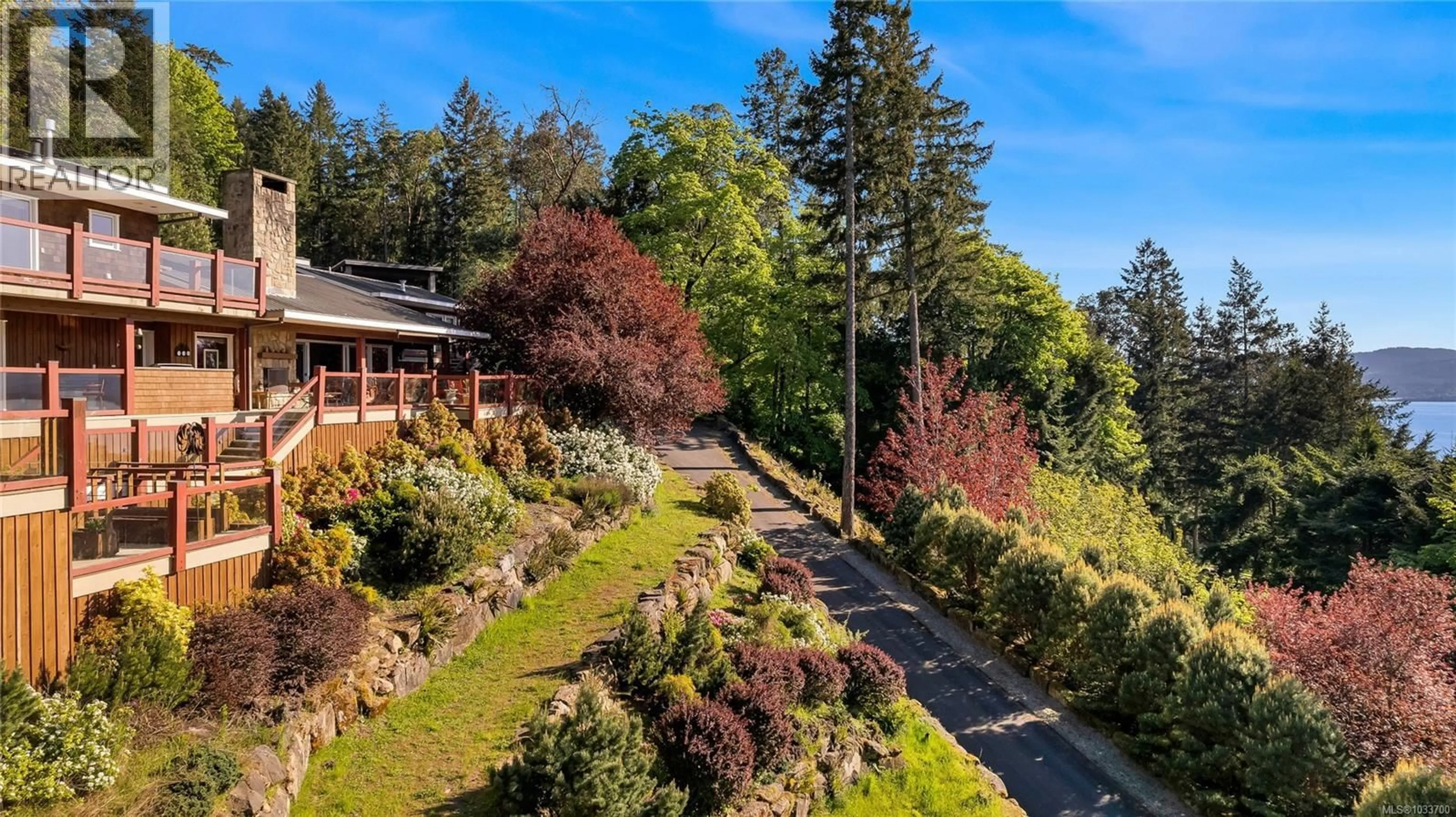 A pic from outside/outdoor area/front of a property/back of a property/a pic from drone, unknown for 219 PRINGLE FARM ROAD, Salt Spring British Columbia V8K2Y2