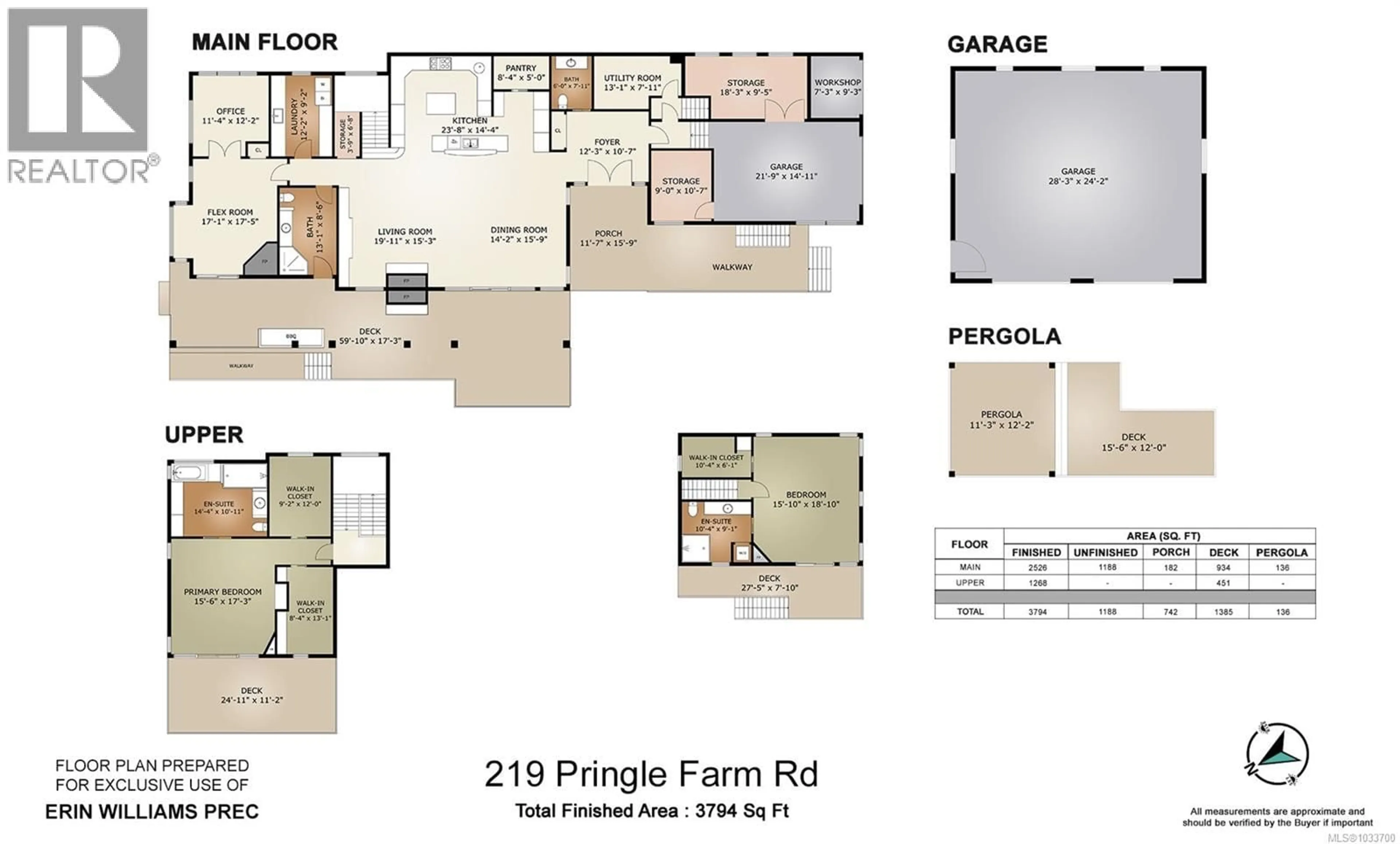 Floor plan for 219 PRINGLE FARM ROAD, Salt Spring British Columbia V8K2Y2