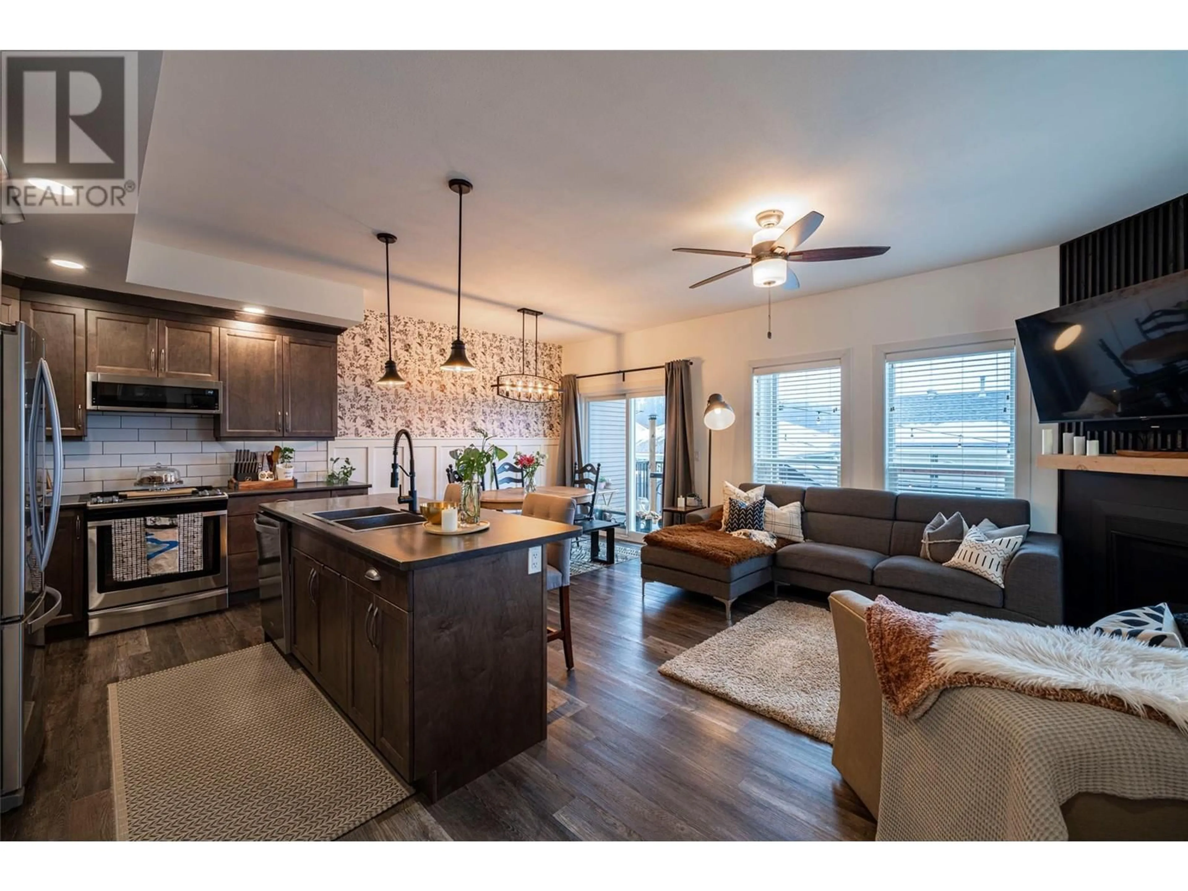 Open concept kitchen, unknown for 107 - 173 SALMON ARM DRIVE, Enderby British Columbia V0E1V1