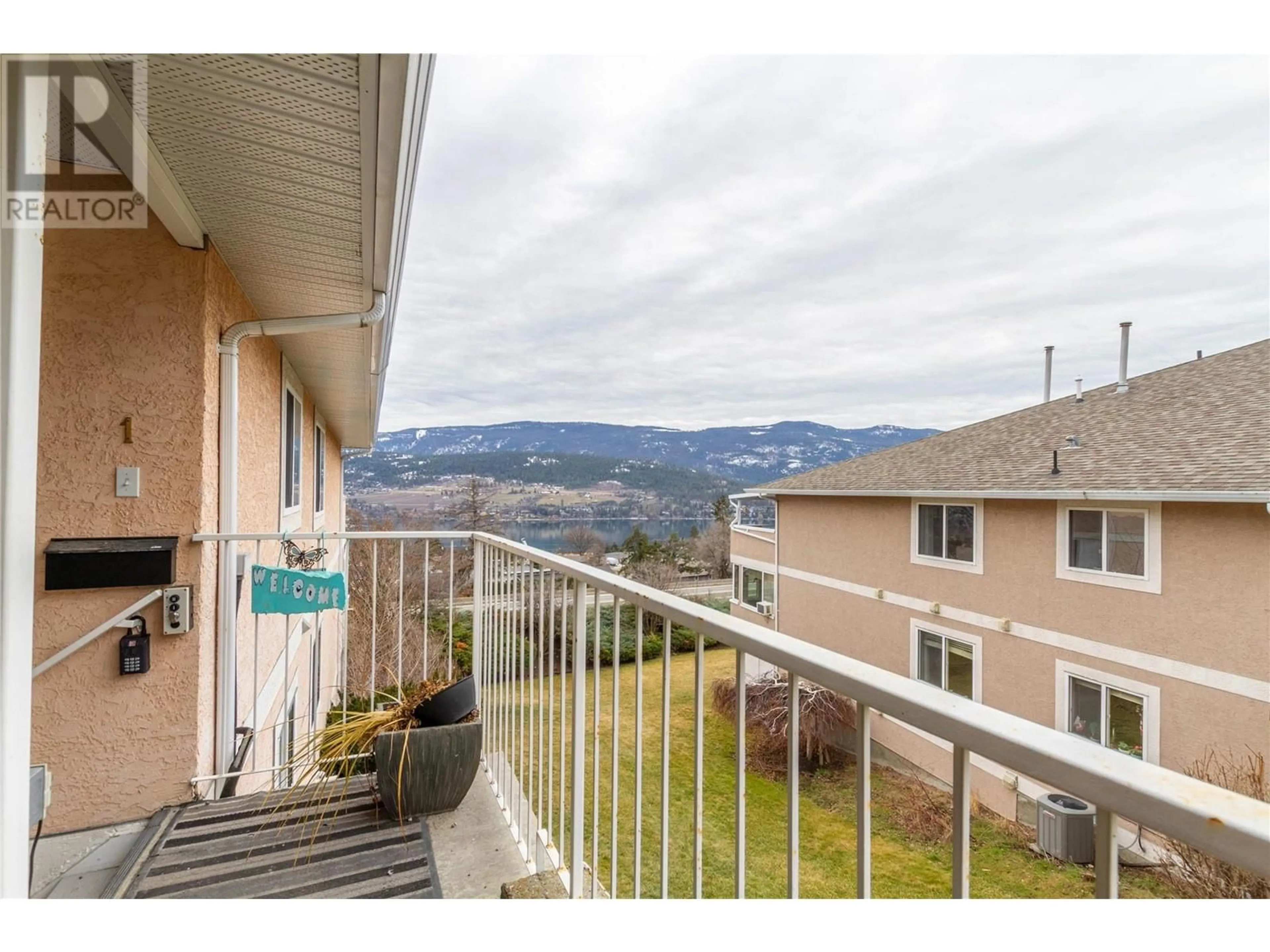 Patio, mountain view for 1 - 8700 CLERKE ROAD, Coldstream British Columbia V1B1W2