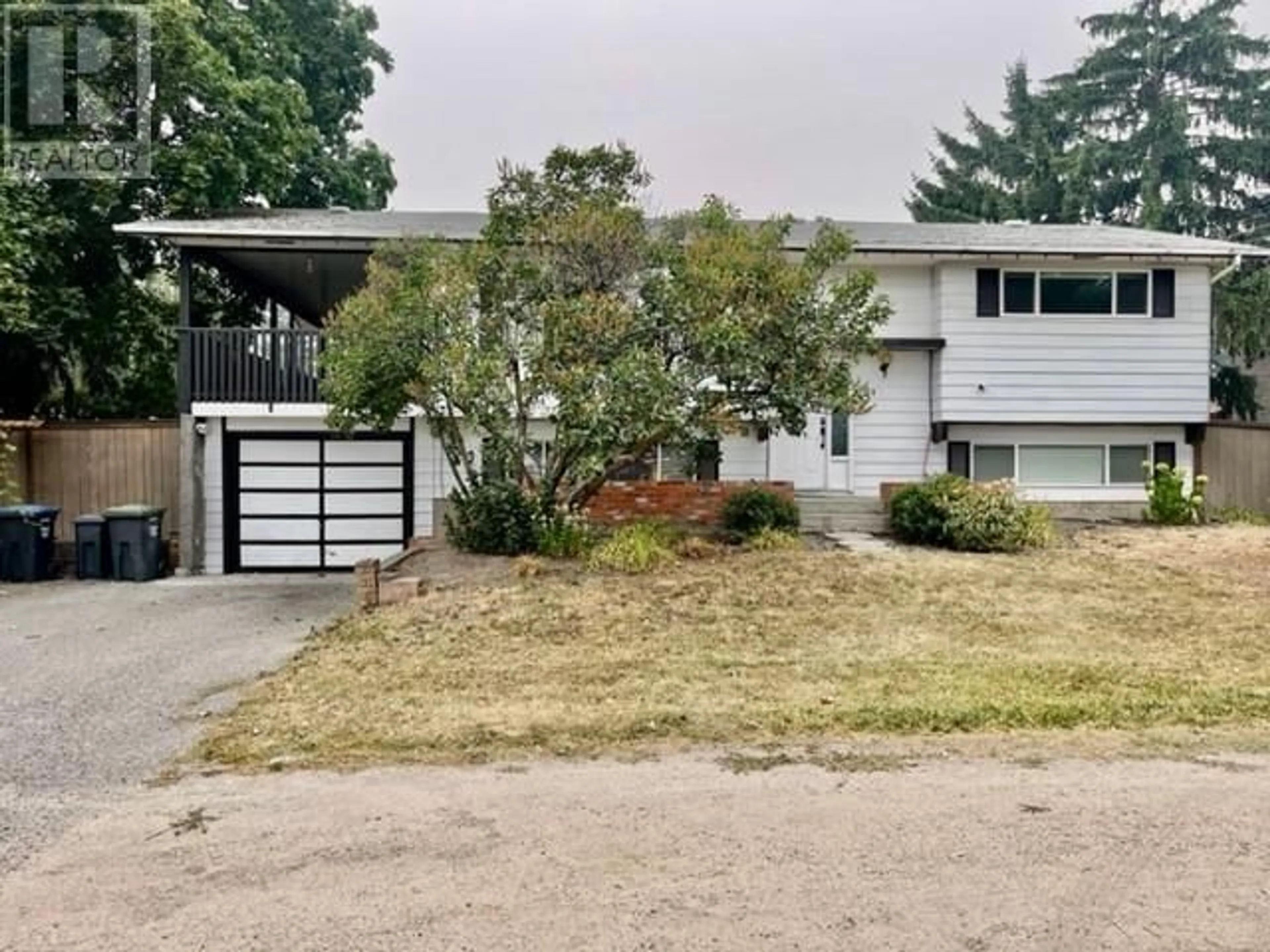 Home with vinyl exterior material, street for 3720 HOSKINS ROAD, West Kelowna British Columbia V4T1K7