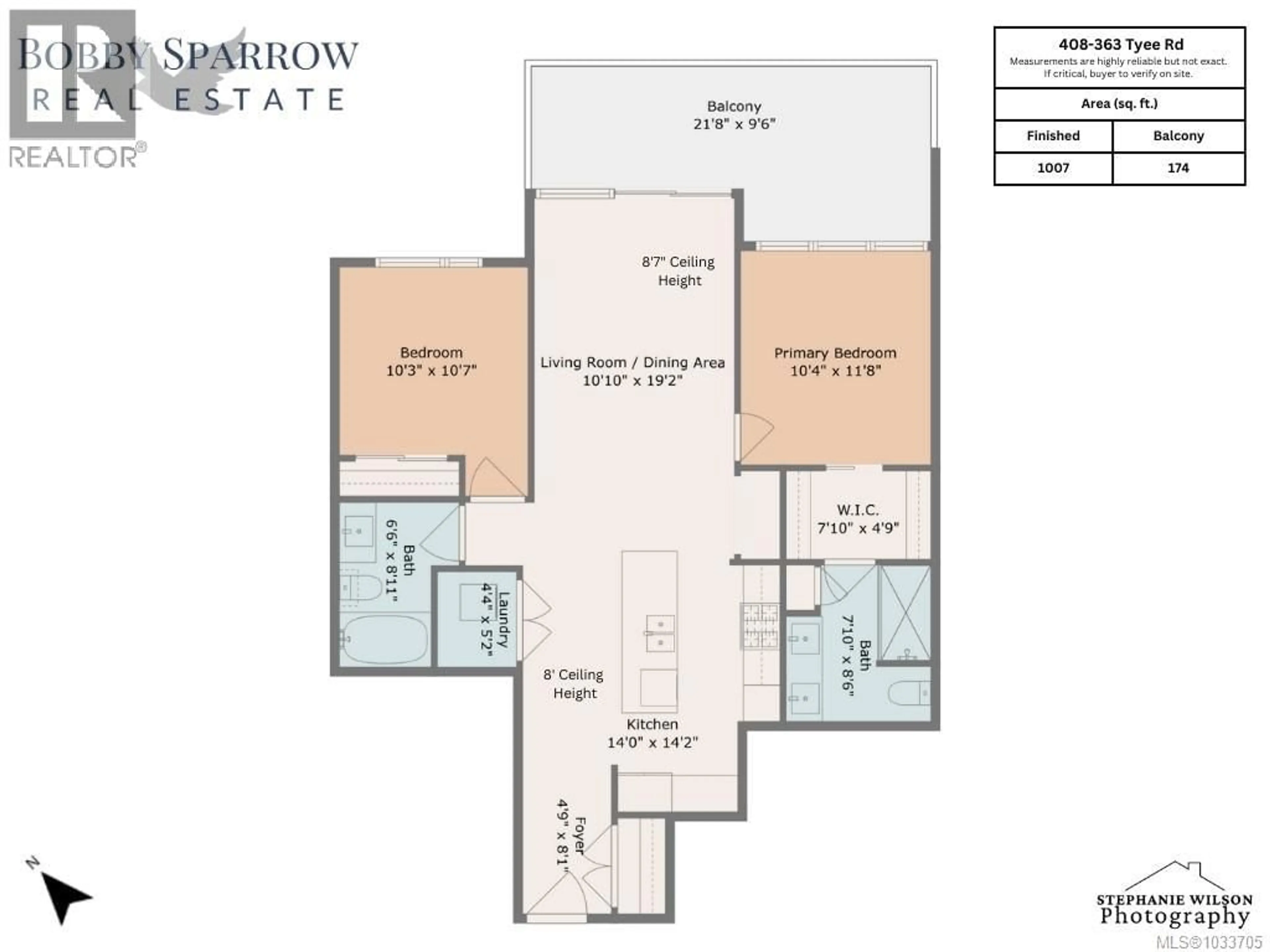 Floor plan for 408 - 363 TYEE ROAD, Victoria British Columbia V9A0B5