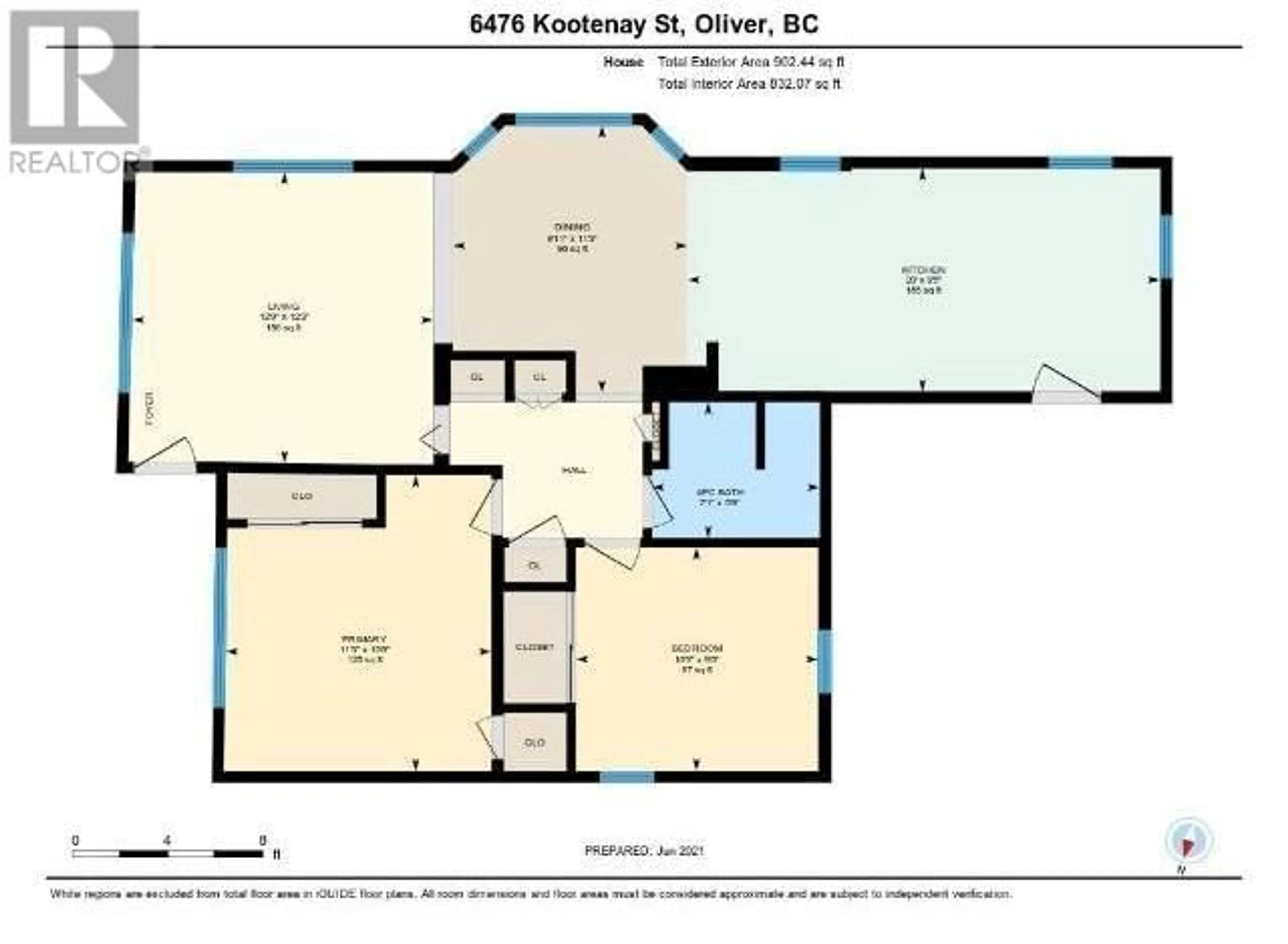 Floor plan for 6476 KOOTENAY STREET, Oliver British Columbia V0H1T5
