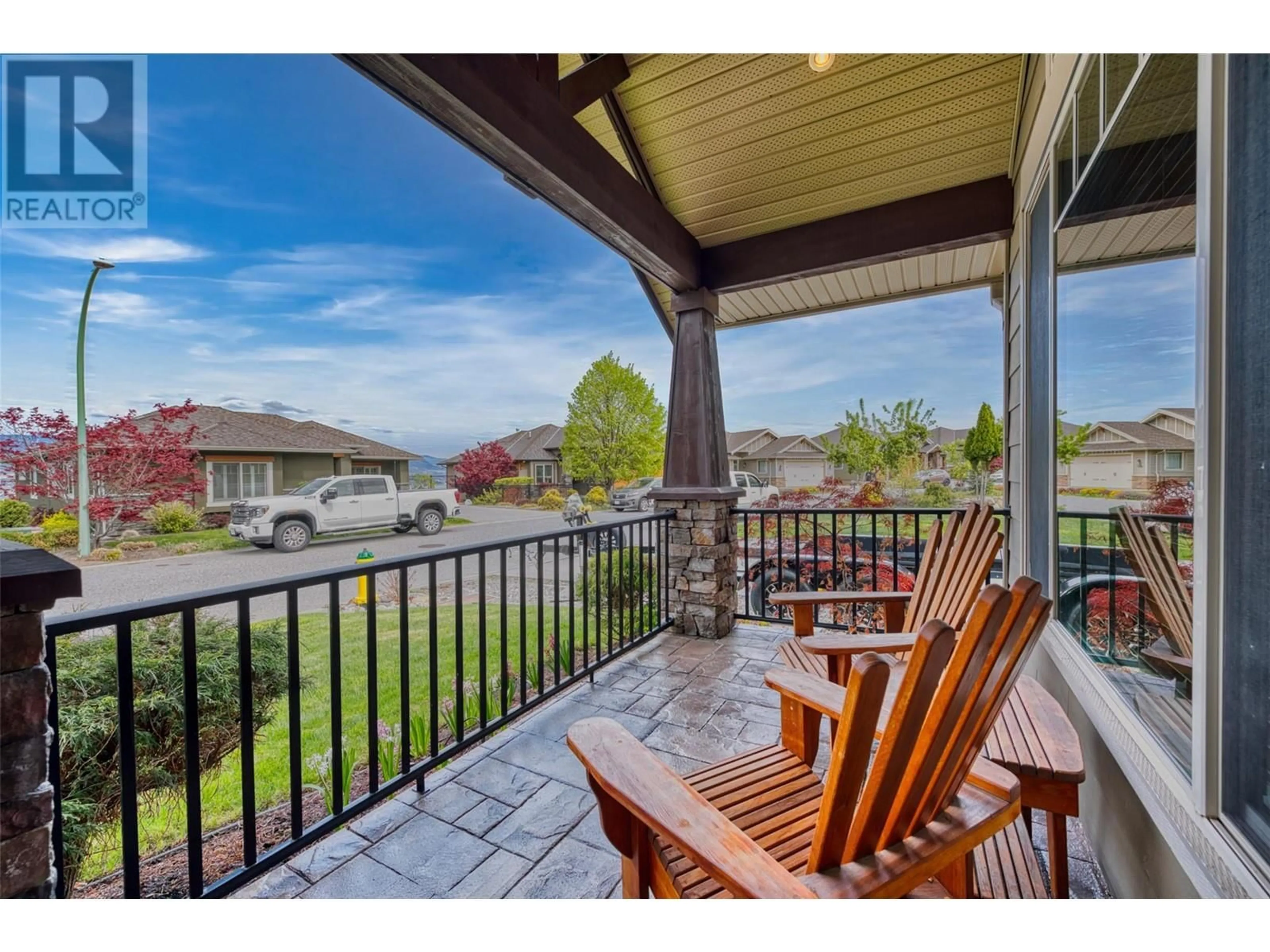 Patio, water/lake/river/ocean view for 5254 Cobble Crescent, Kelowna British Columbia V1W5C3