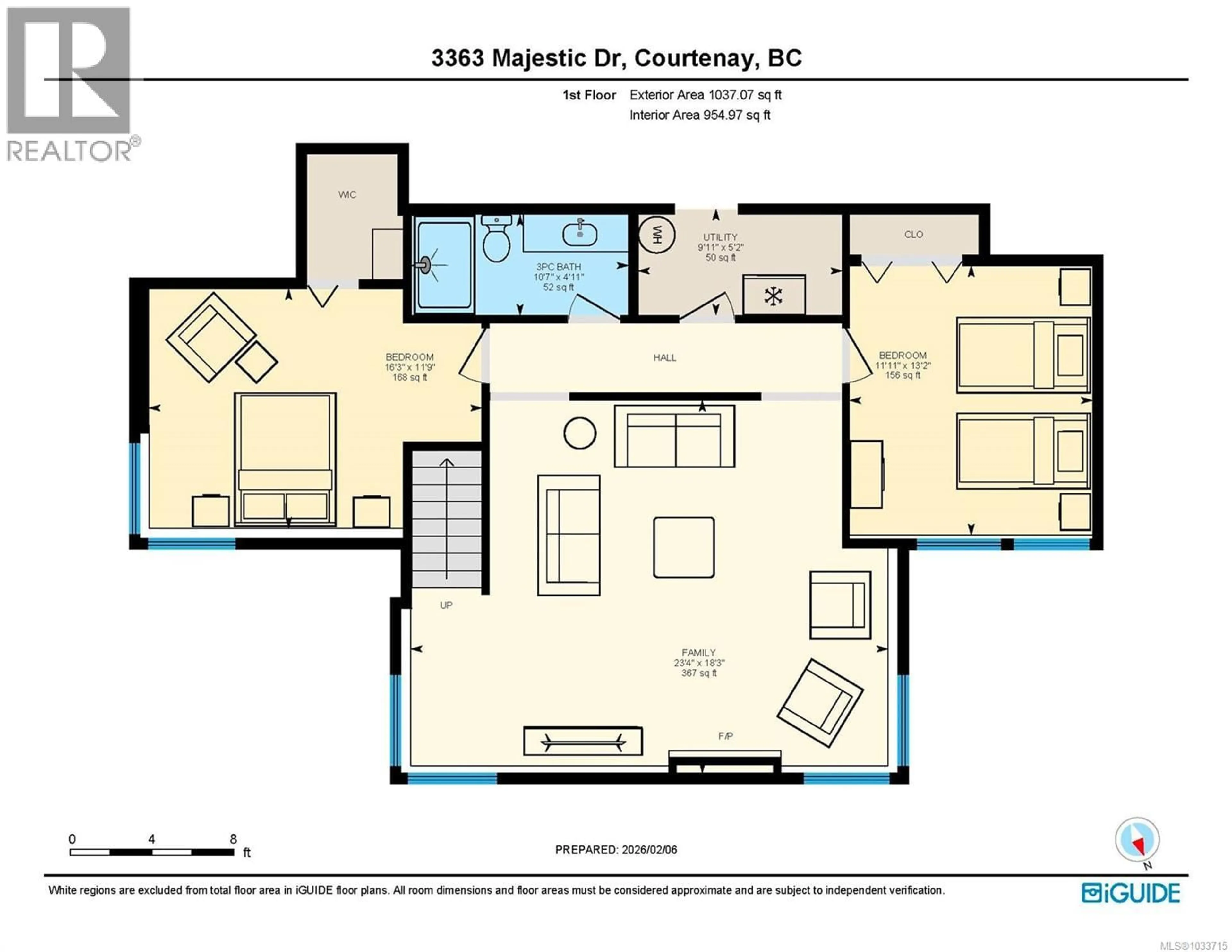 Floor plan for 3363 MAJESTIC DRIVE, Courtenay British Columbia V9N9X6
