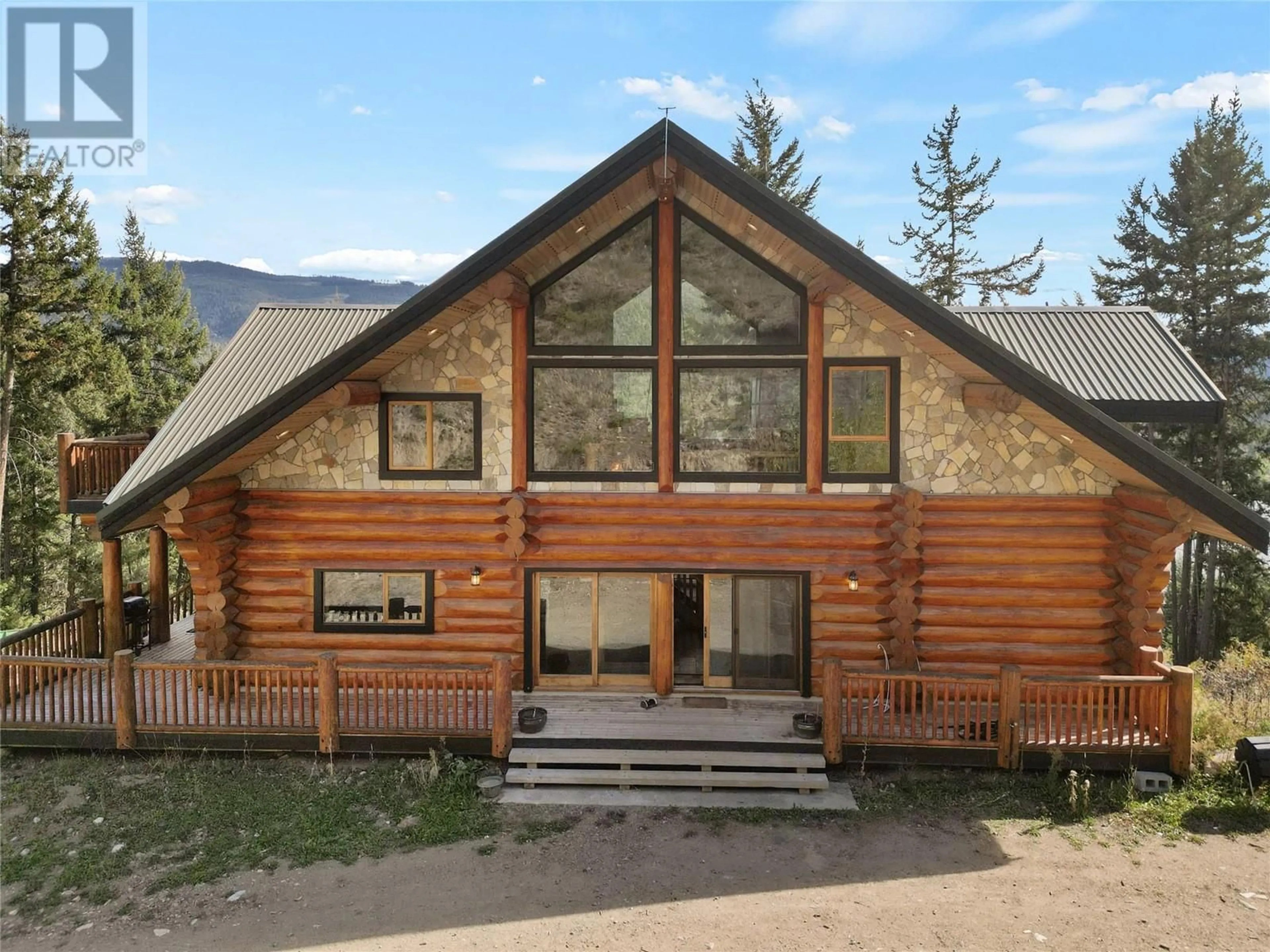Home with vinyl exterior material, mountain view for 2890 COALMONT ROAD, Coalmont-Tulameen British Columbia V0X1W0