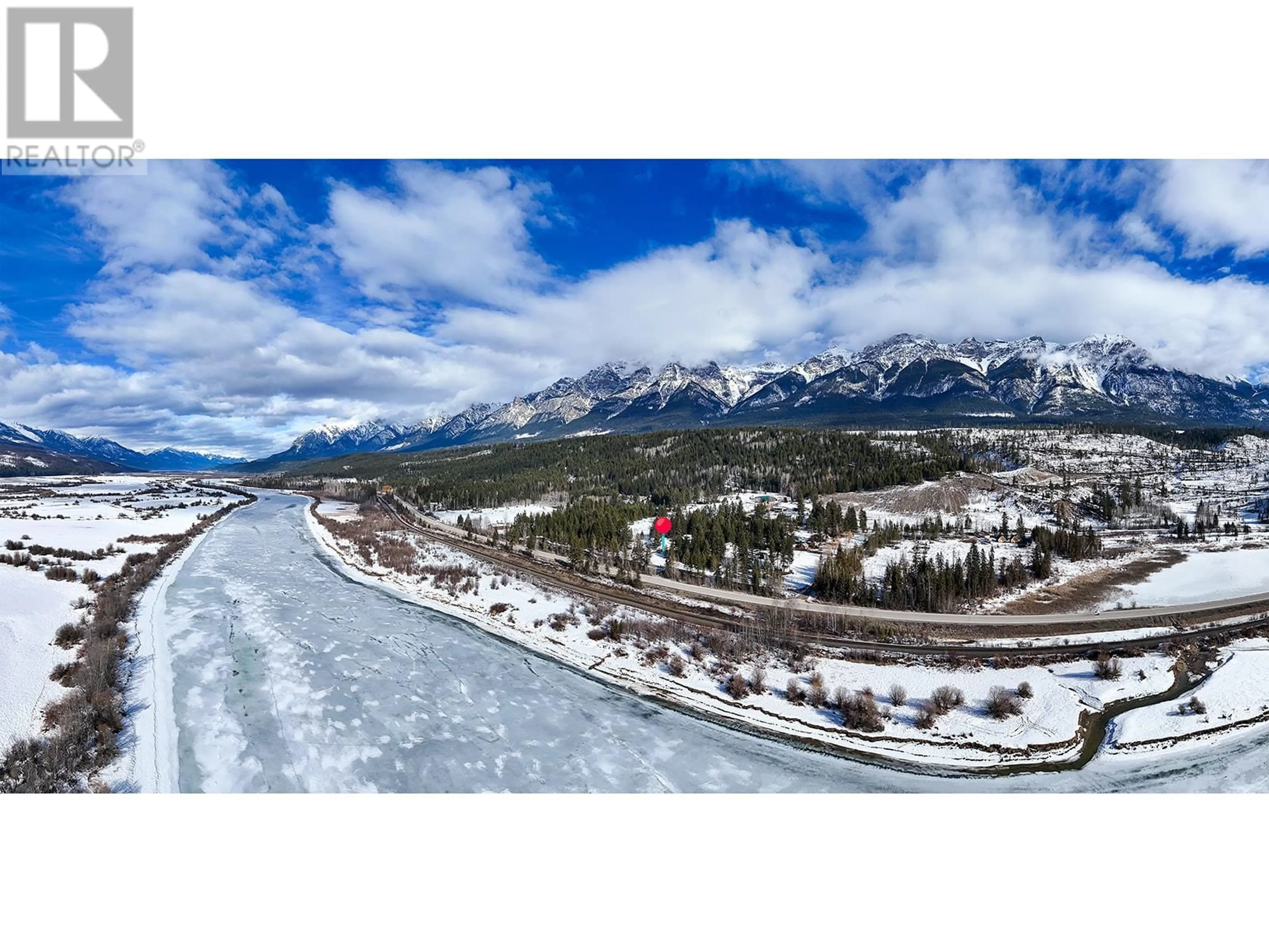 A pic from outside/outdoor area/front of a property/back of a property/a pic from drone, mountain view for 3071 TEGART FRONTAGE ROAD, Parson British Columbia V0A1L0