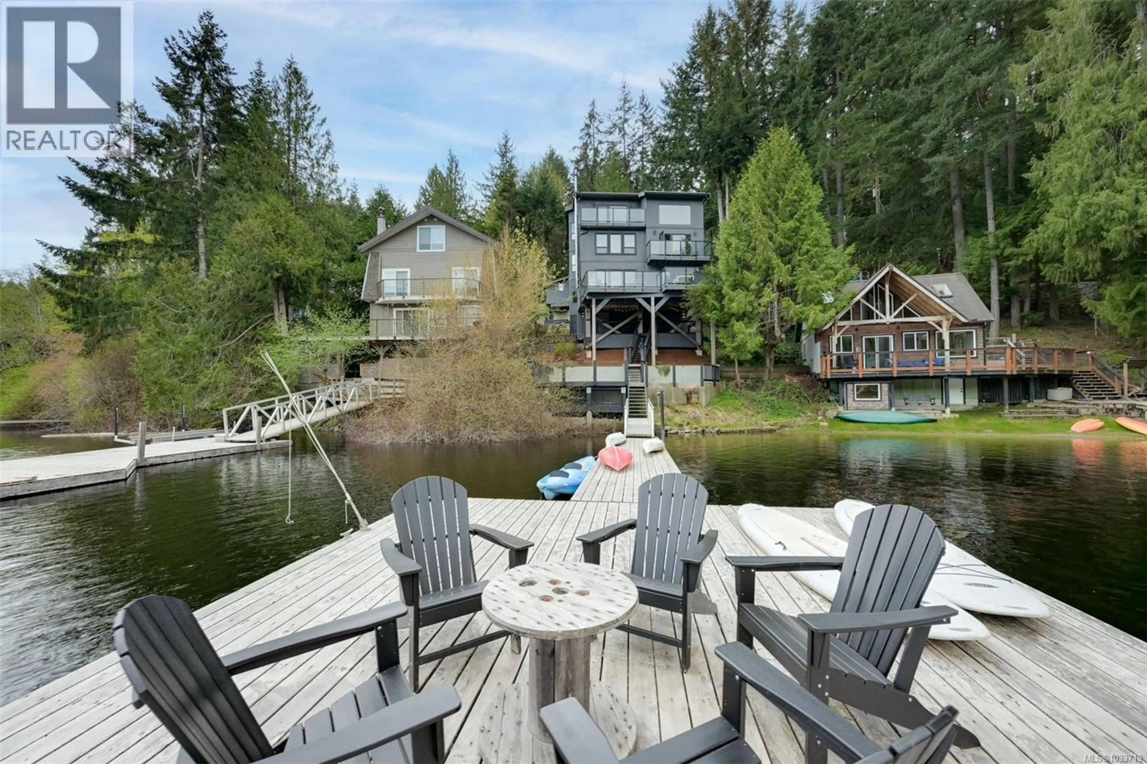 Patio, water/lake/river/ocean view for 2719 WEST SHAWNIGAN LAKE ROAD, Shawnigan Lake British Columbia V8H2E3