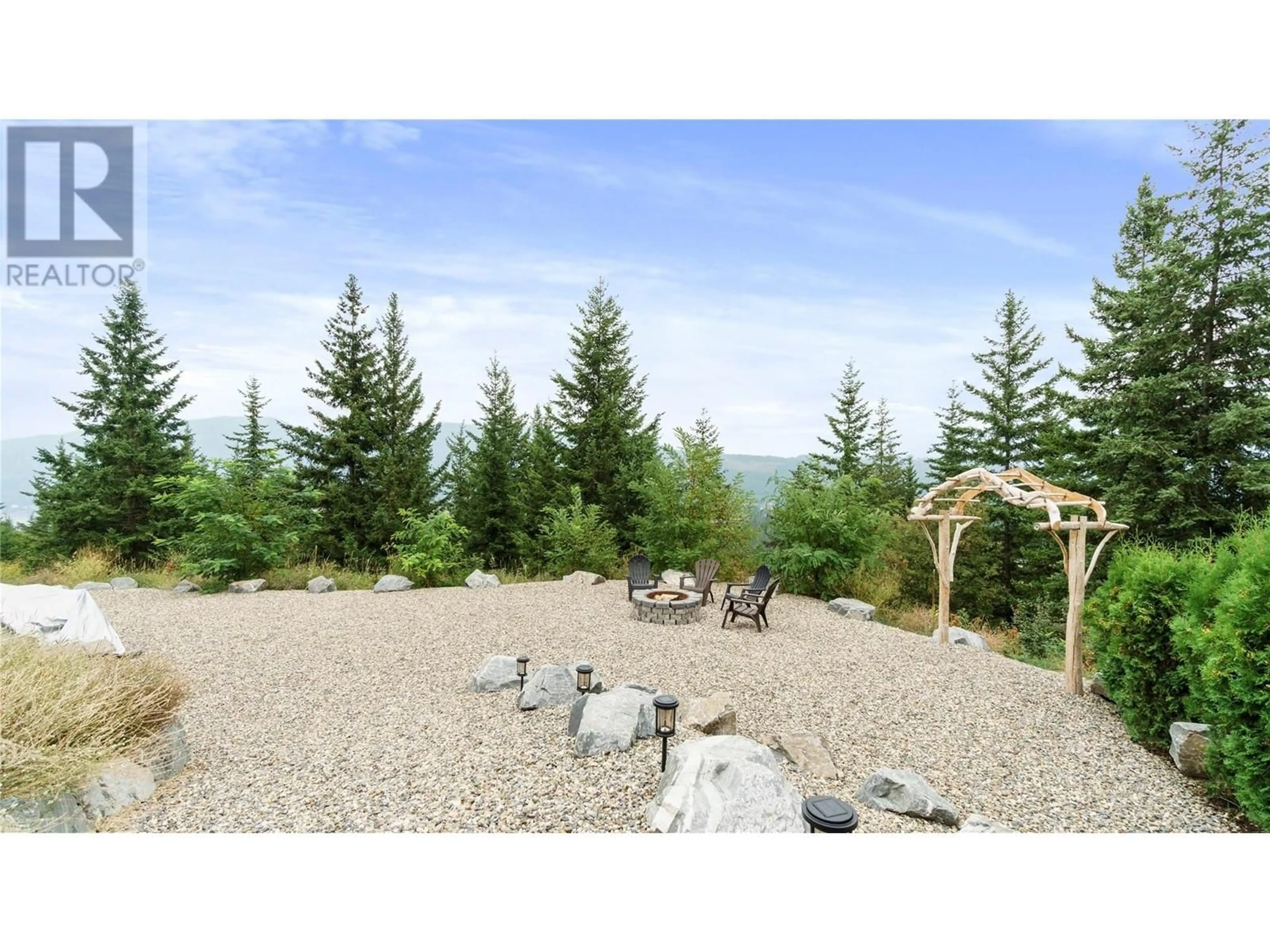 Patio, forest/trees view for 2510 HIGHLANDS DRIVE, Blind Bay British Columbia V0E1H2
