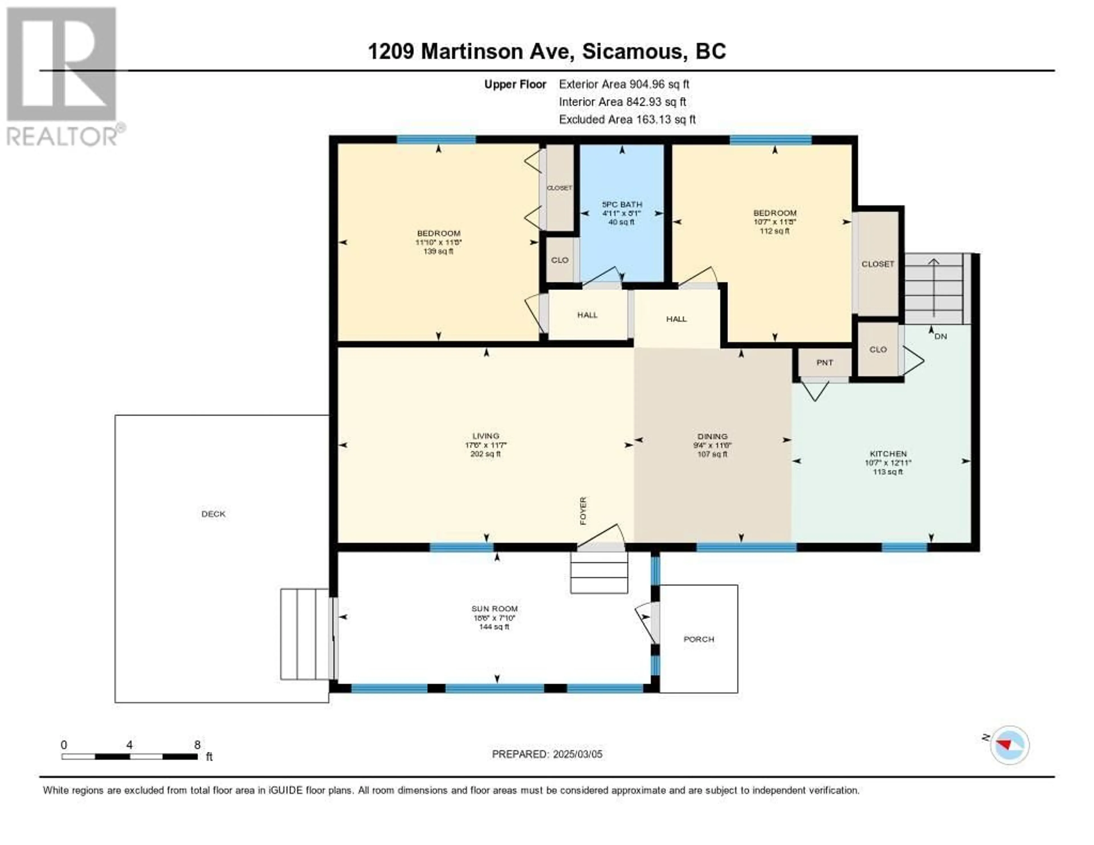 Floor plan for 1209 Martinson Avenue, Sicamous British Columbia V0E2V0