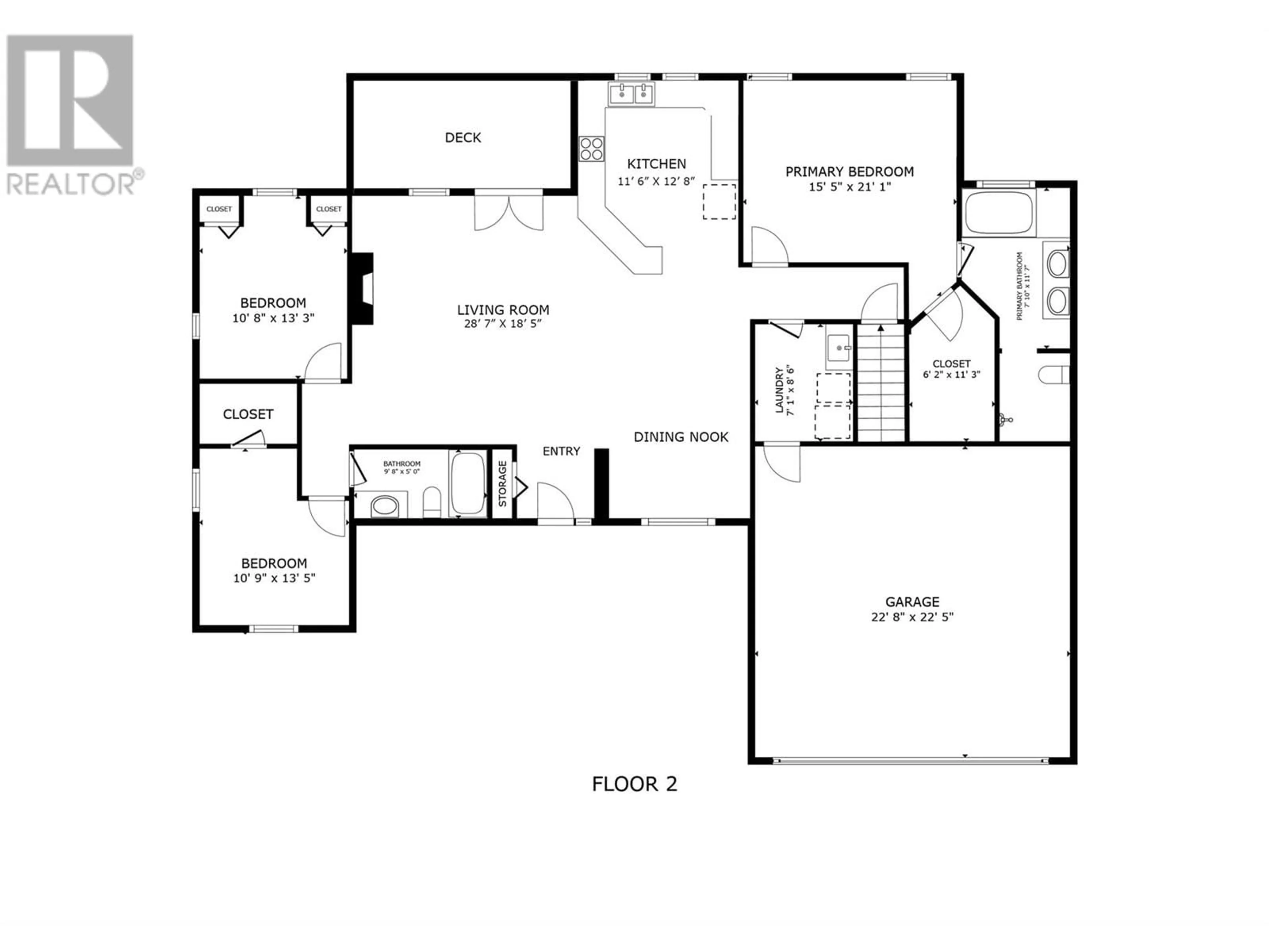 Floor plan for 11616 Jackson Court, Lake Country British Columbia V4V2M6