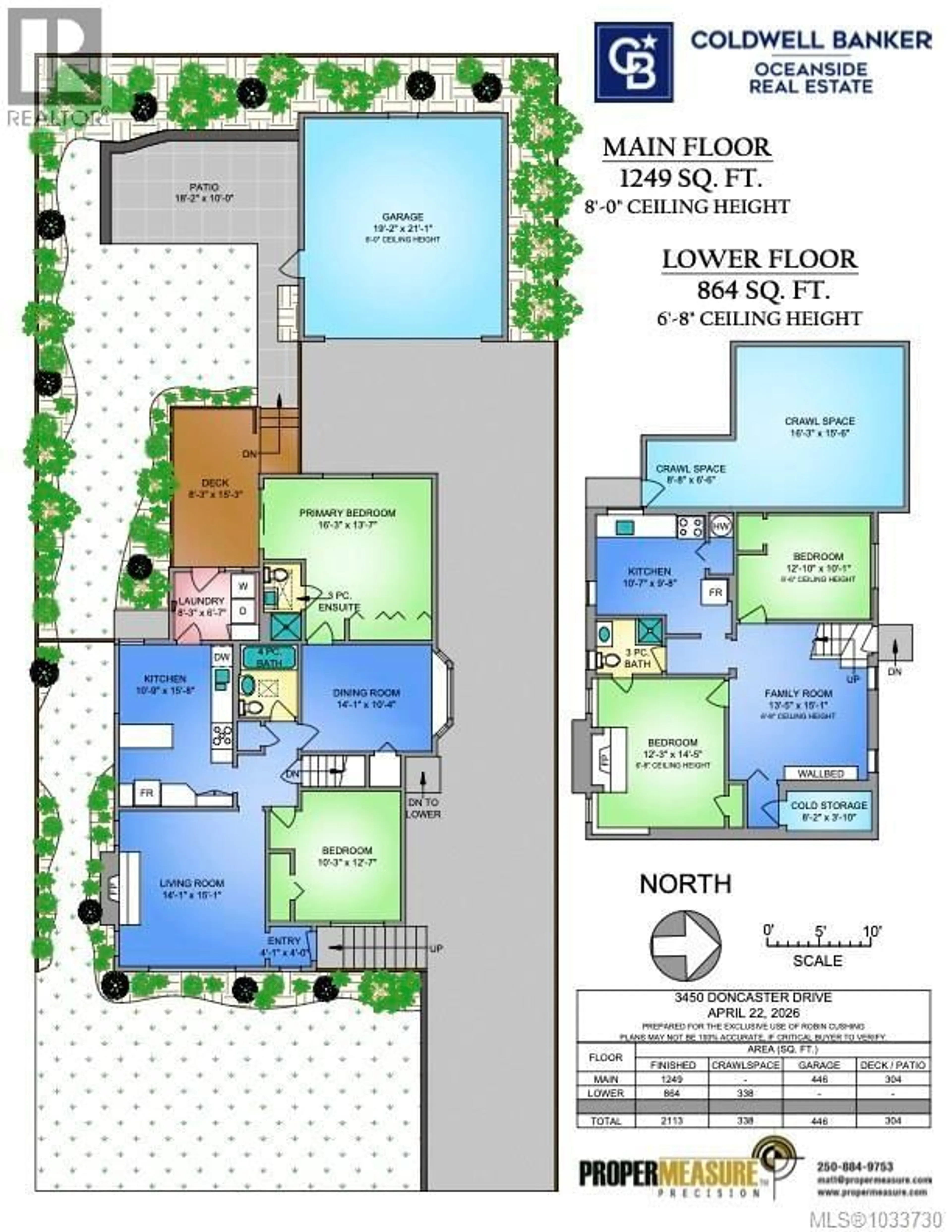 Floor plan for 3450 DONCASTER DRIVE, Saanich British Columbia V8P3W1