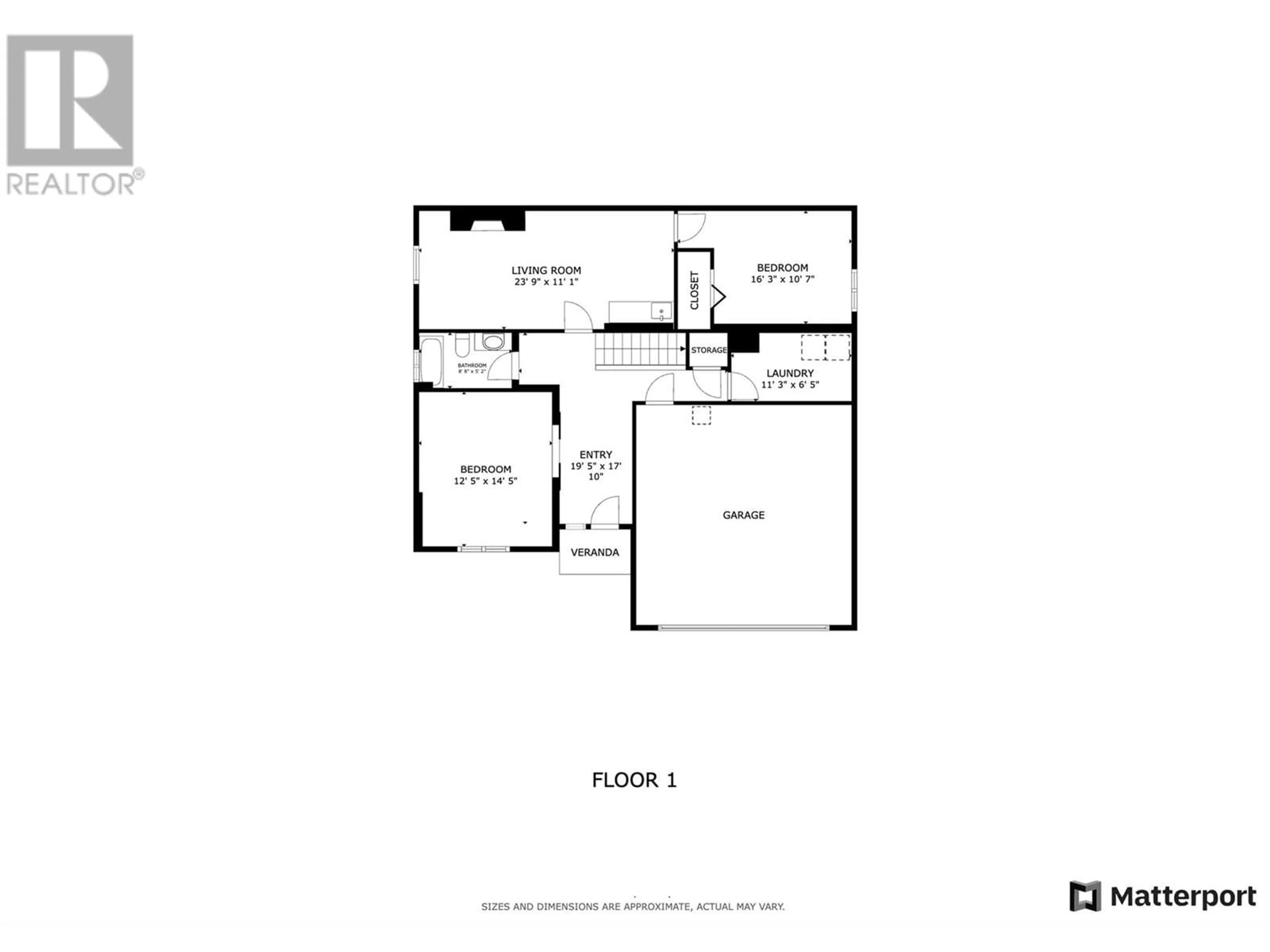 Floor plan for 2145 Sunview Drive, West Kelowna British Columbia V1Z3R1