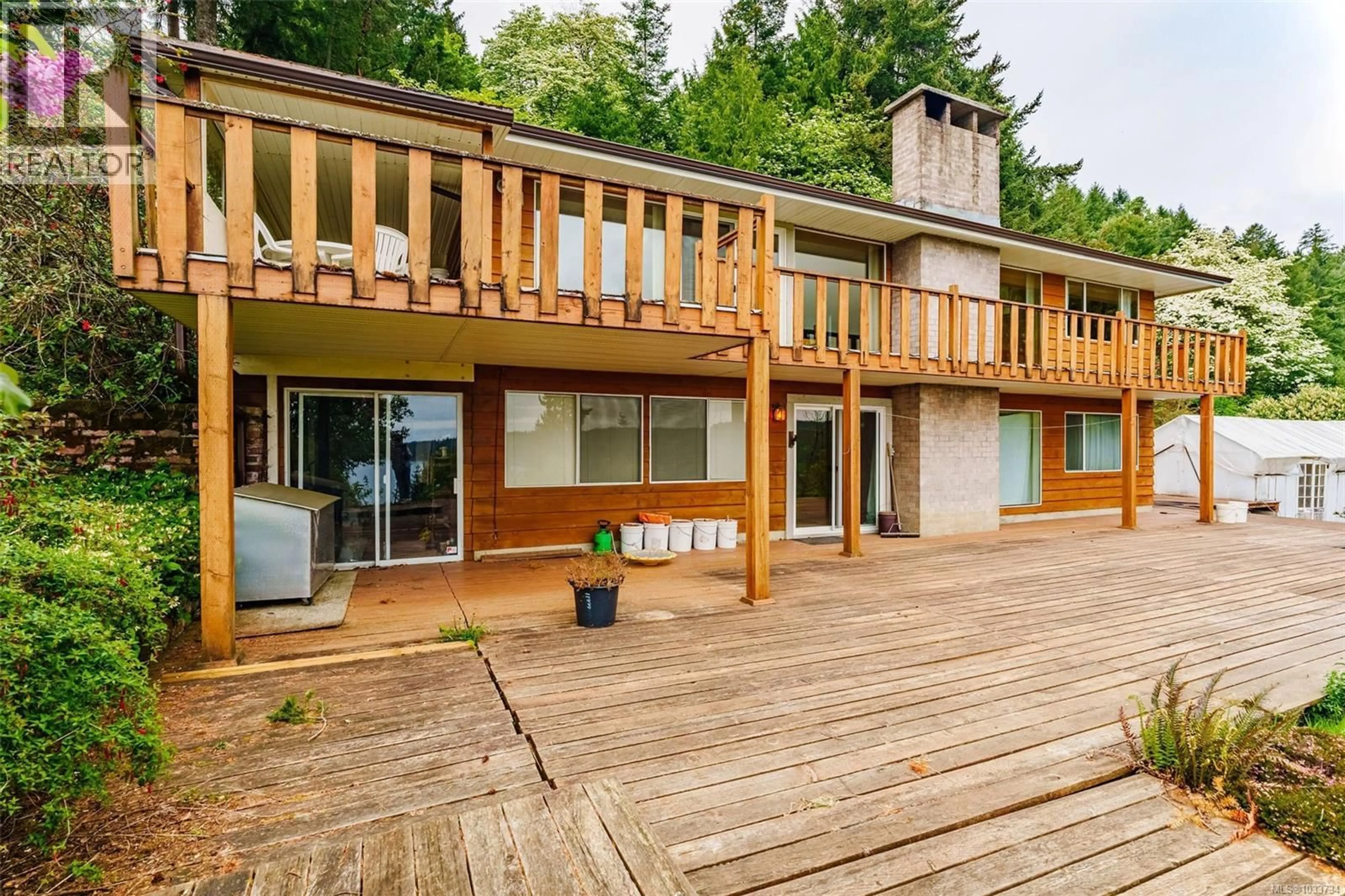 Patio, water/lake/river/ocean view for 1357 LEASK ROAD, Nanaimo British Columbia V9X1P8