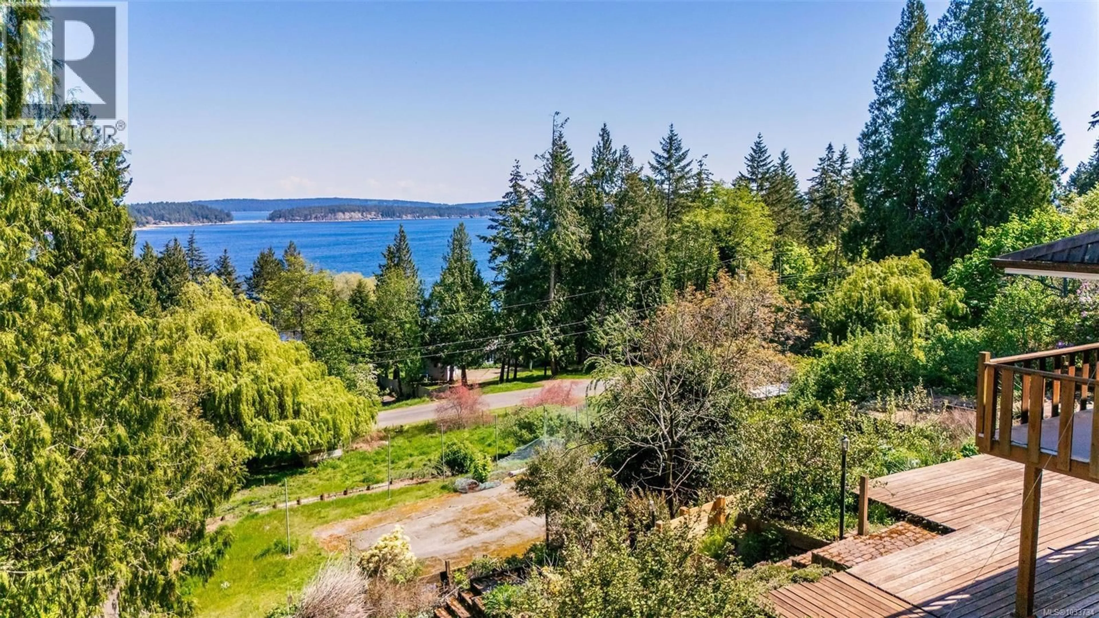A pic from outside/outdoor area/front of a property/back of a property/a pic from drone, water/lake/river/ocean view for 1357 LEASK ROAD, Nanaimo British Columbia V9X1P8