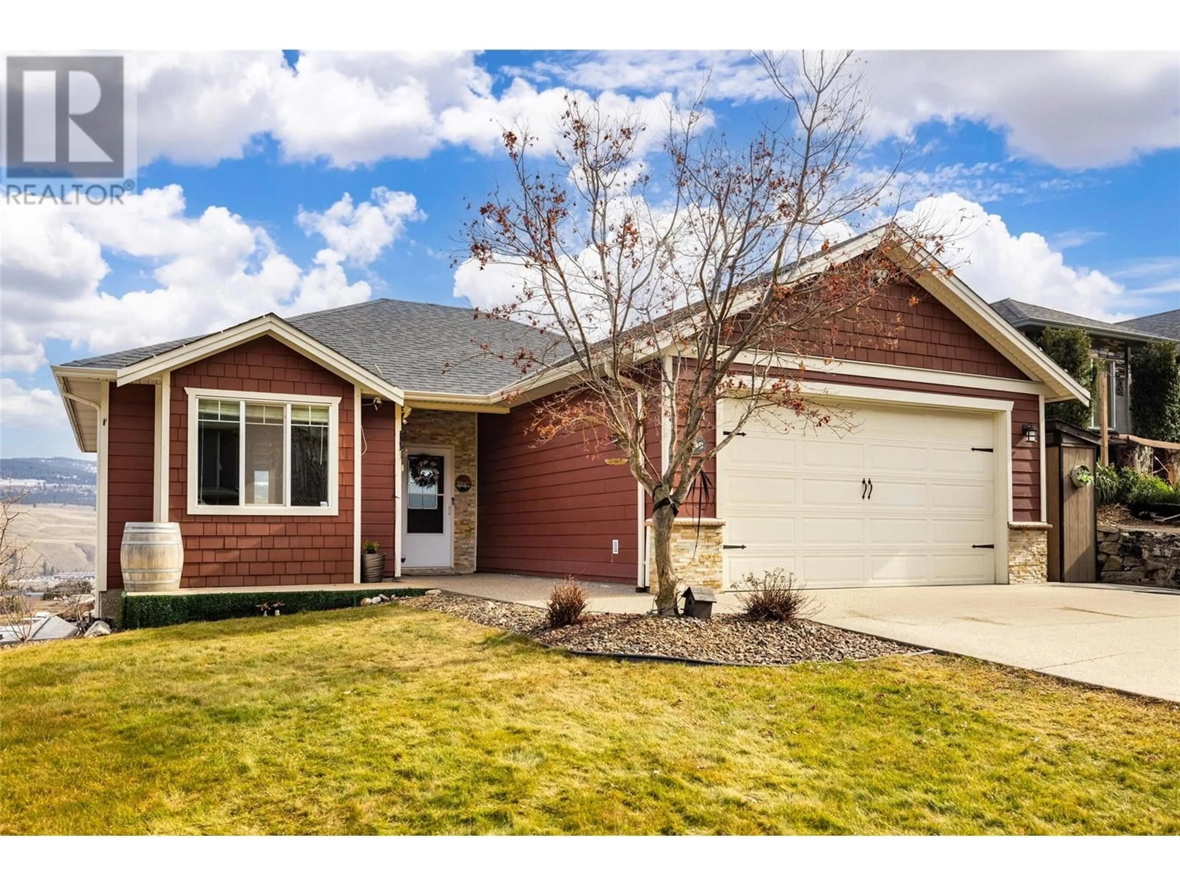 Home with brick exterior material, street for 9749 SANTINA ROAD, Lake Country British Columbia V4V2R9