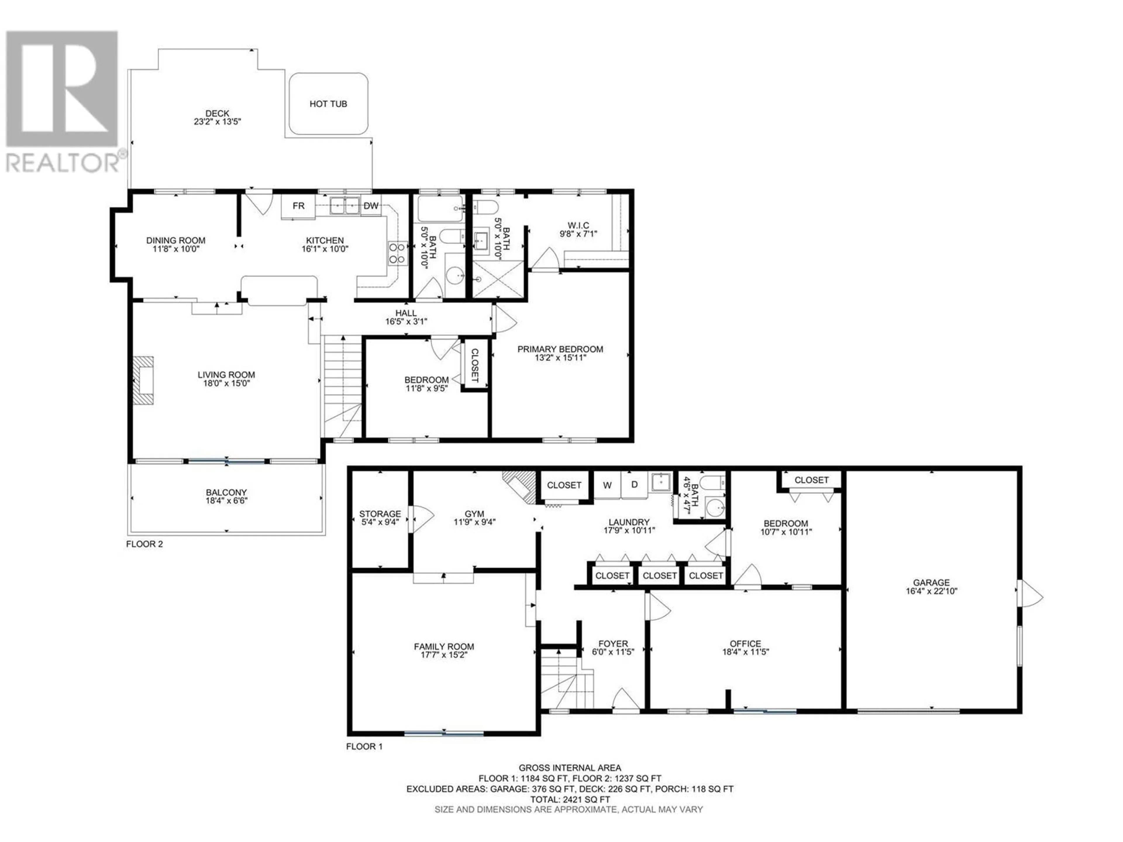 Floor plan for 1338 PARKINSON ROAD, West Kelowna British Columbia V1Z2R7