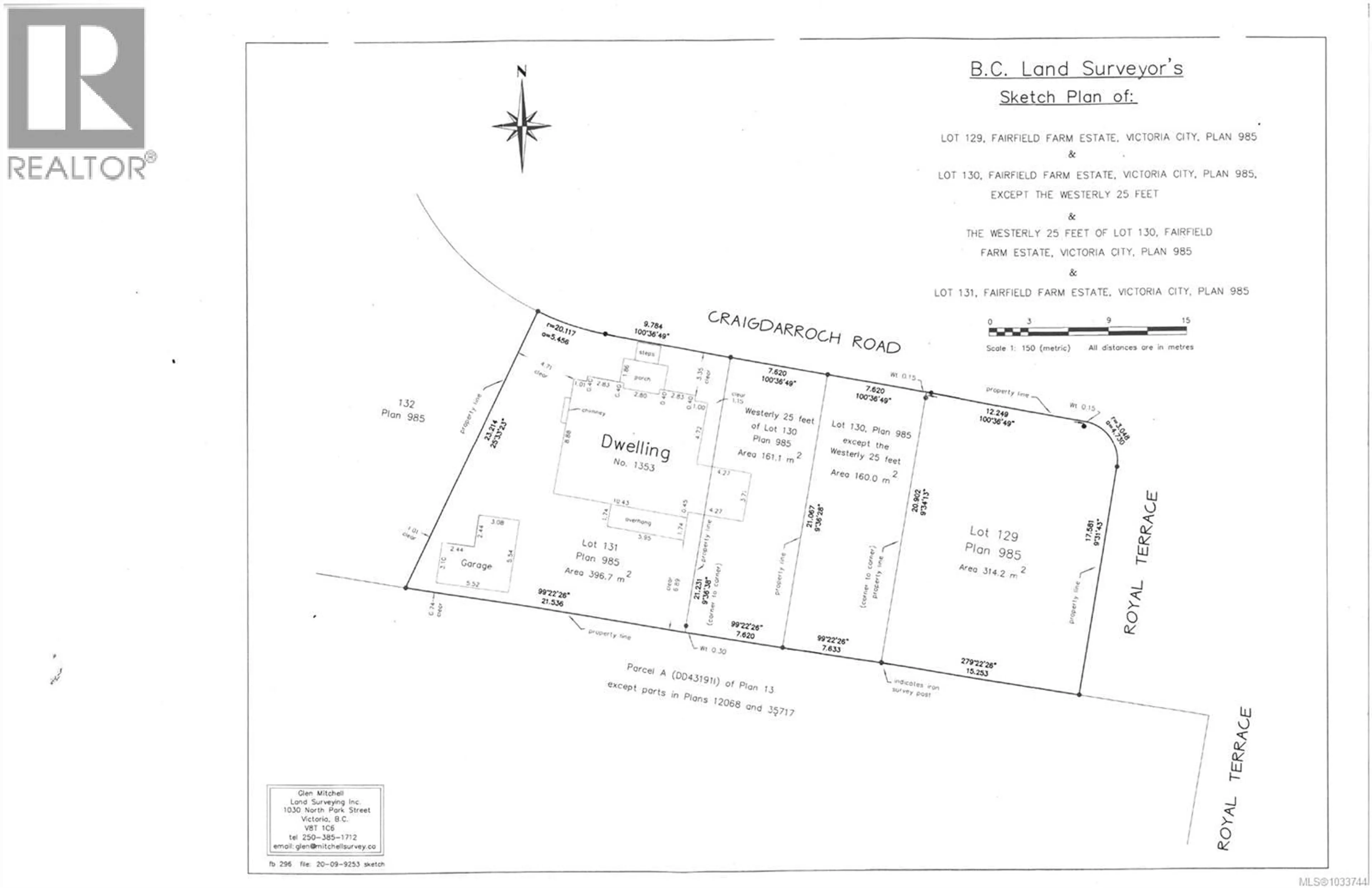 Floor plan for 1353 CRAIGDARROCH ROAD, Victoria British Columbia V8S2A6
