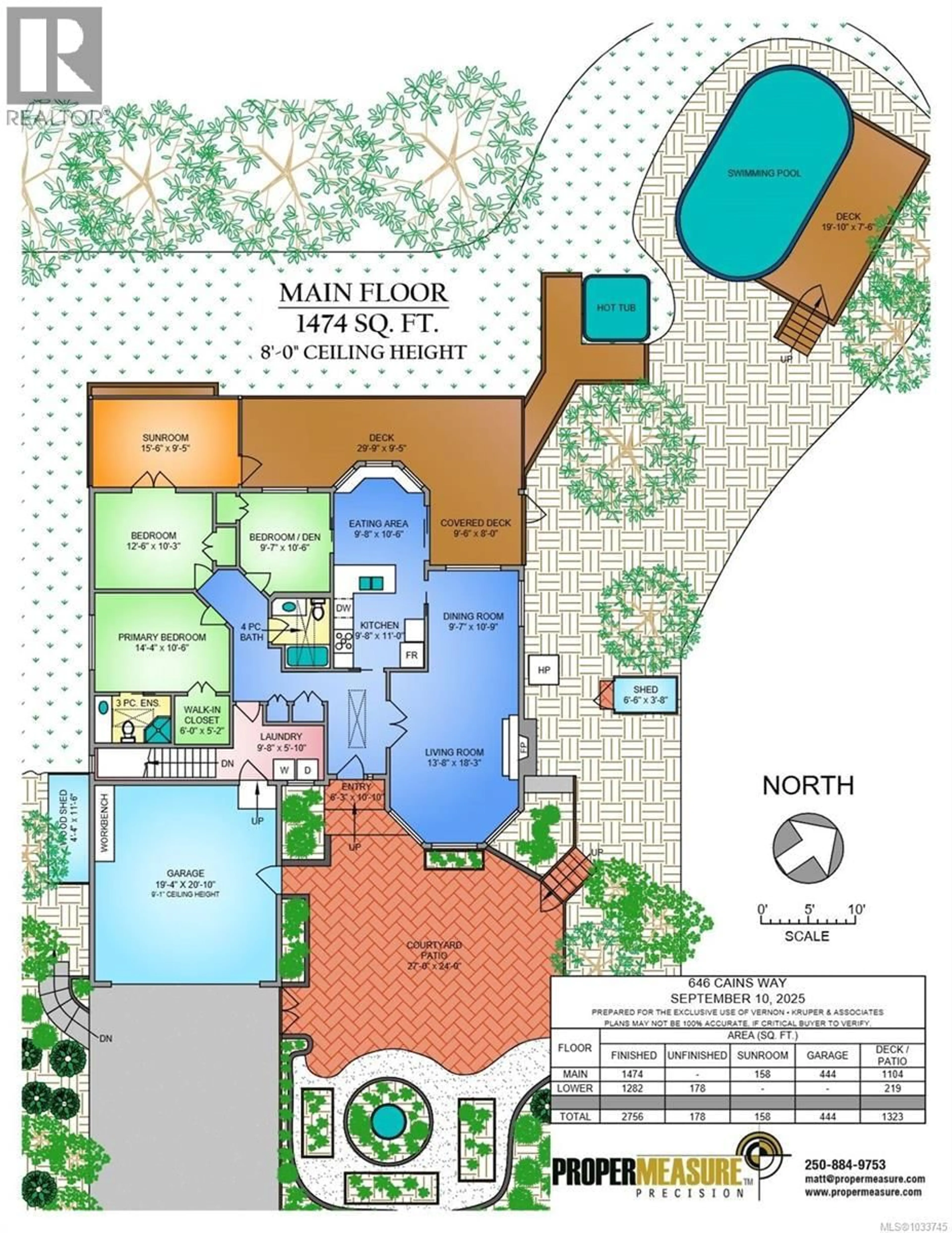 Floor plan for 646 CAINS WAY, Sooke British Columbia V9Z1C6