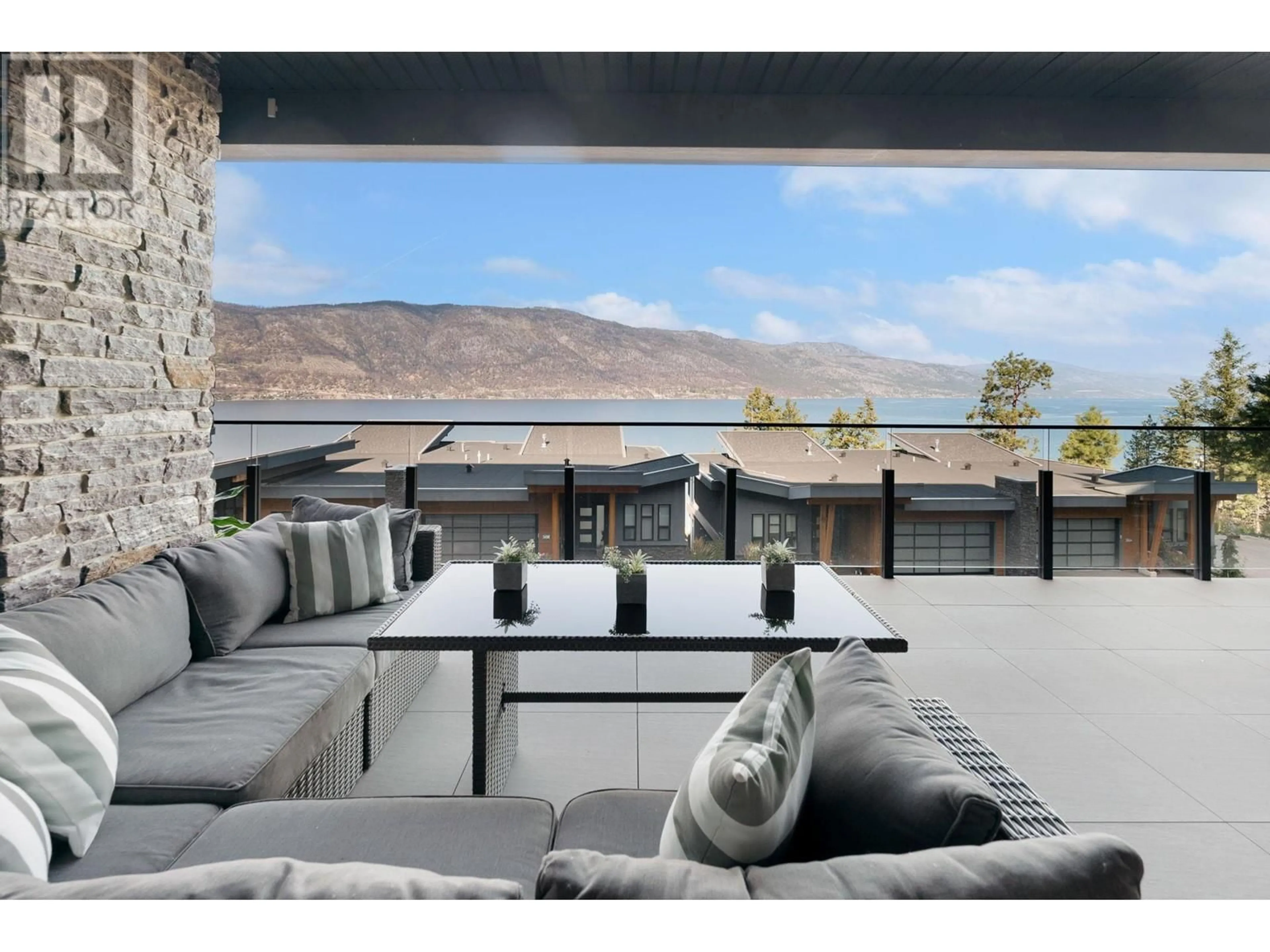 Patio, water/lake/river/ocean view for 104 - 3475 GRANITE CLOSE, Kelowna British Columbia V1V0B9