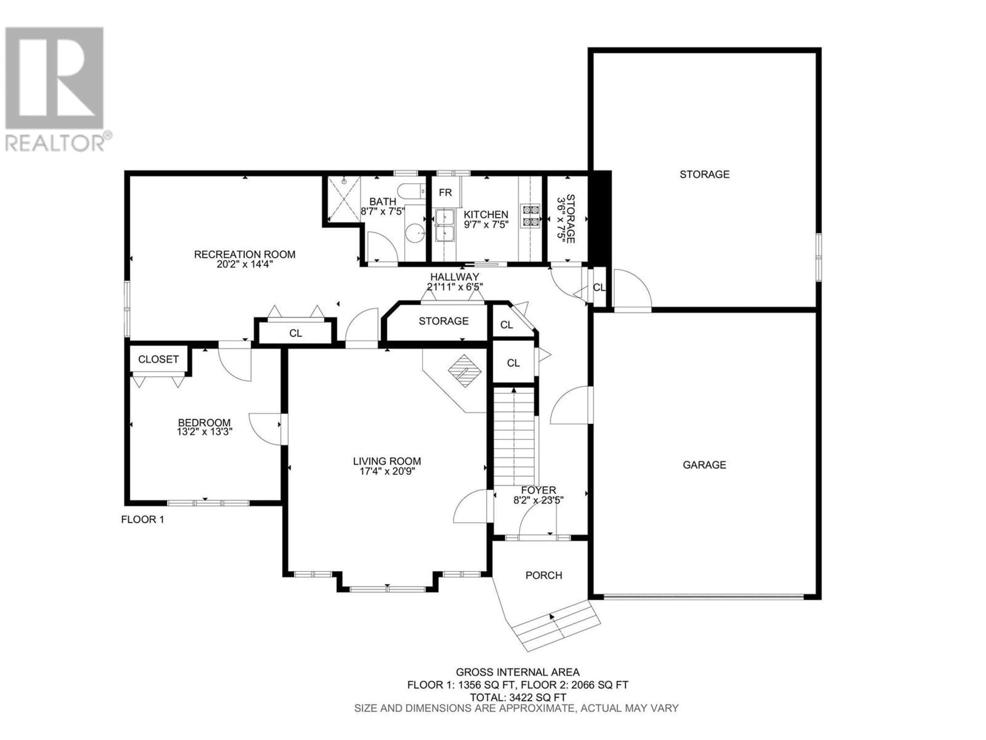 Floor plan for 12857 OYAMA ROAD, Lake Country British Columbia V4V2A7