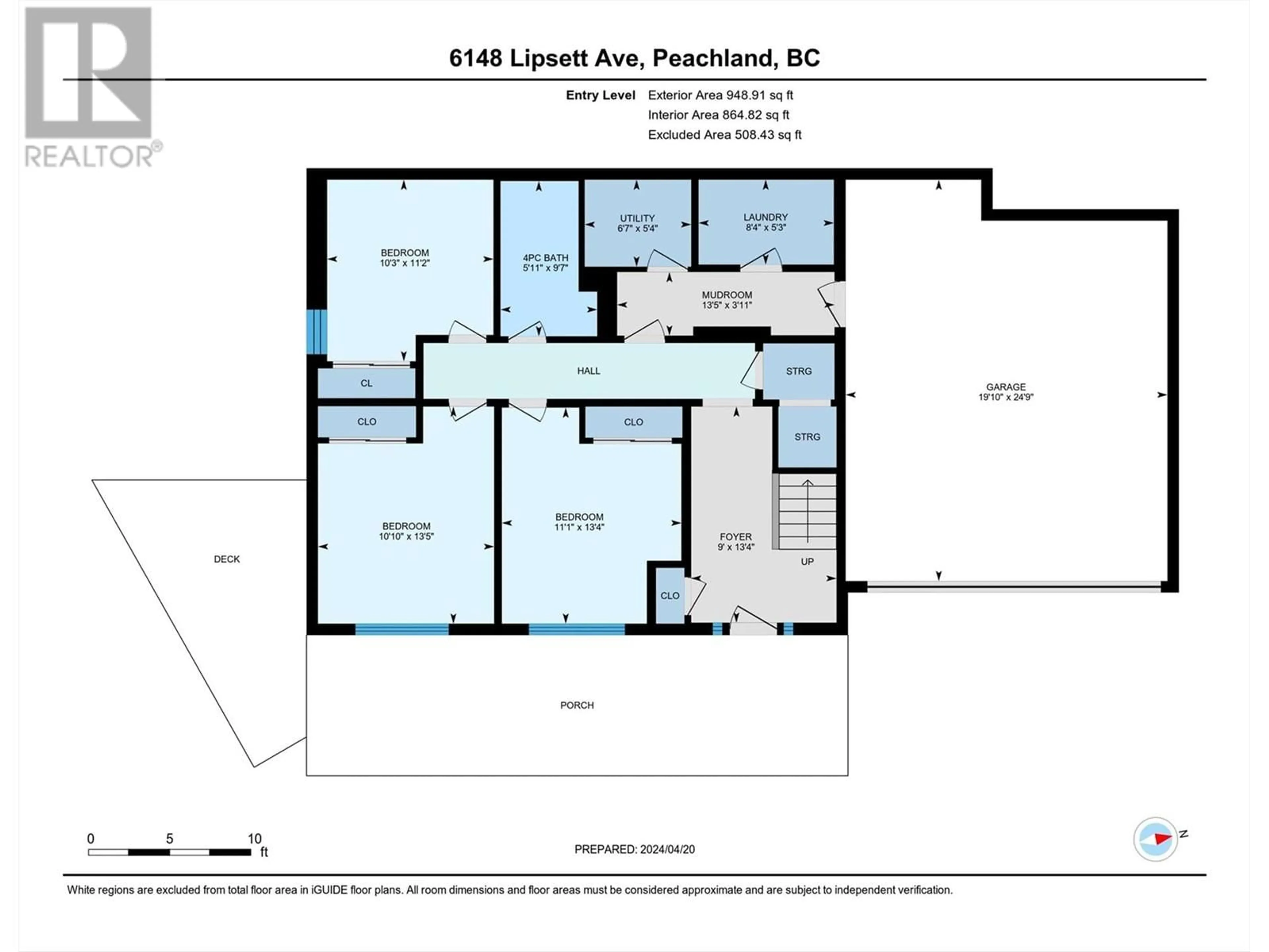 Floor plan for 6148 LIPSETT AVENUE, Peachland British Columbia V0H1X7