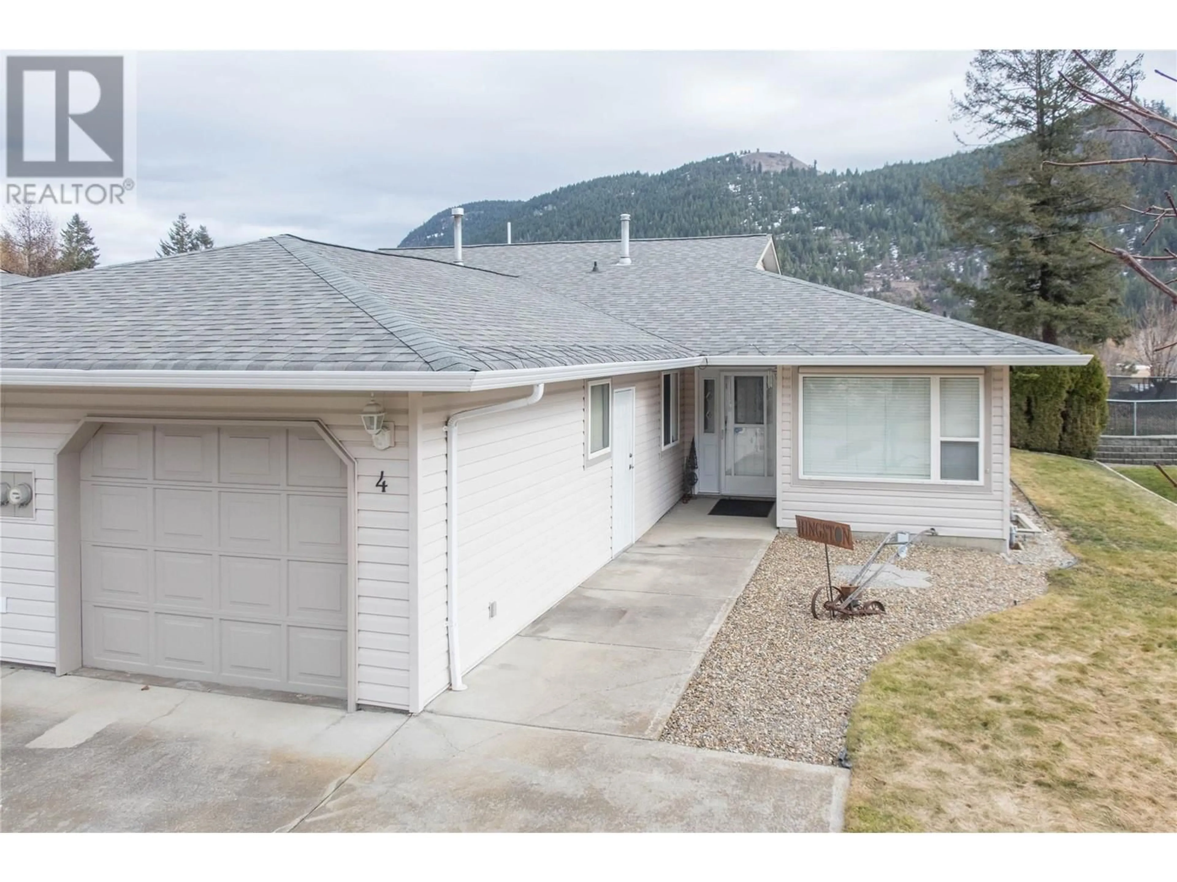 Home with vinyl exterior material, mountain view for 4 - 2675 PINE AVENUE, Lumby British Columbia V0E2G5