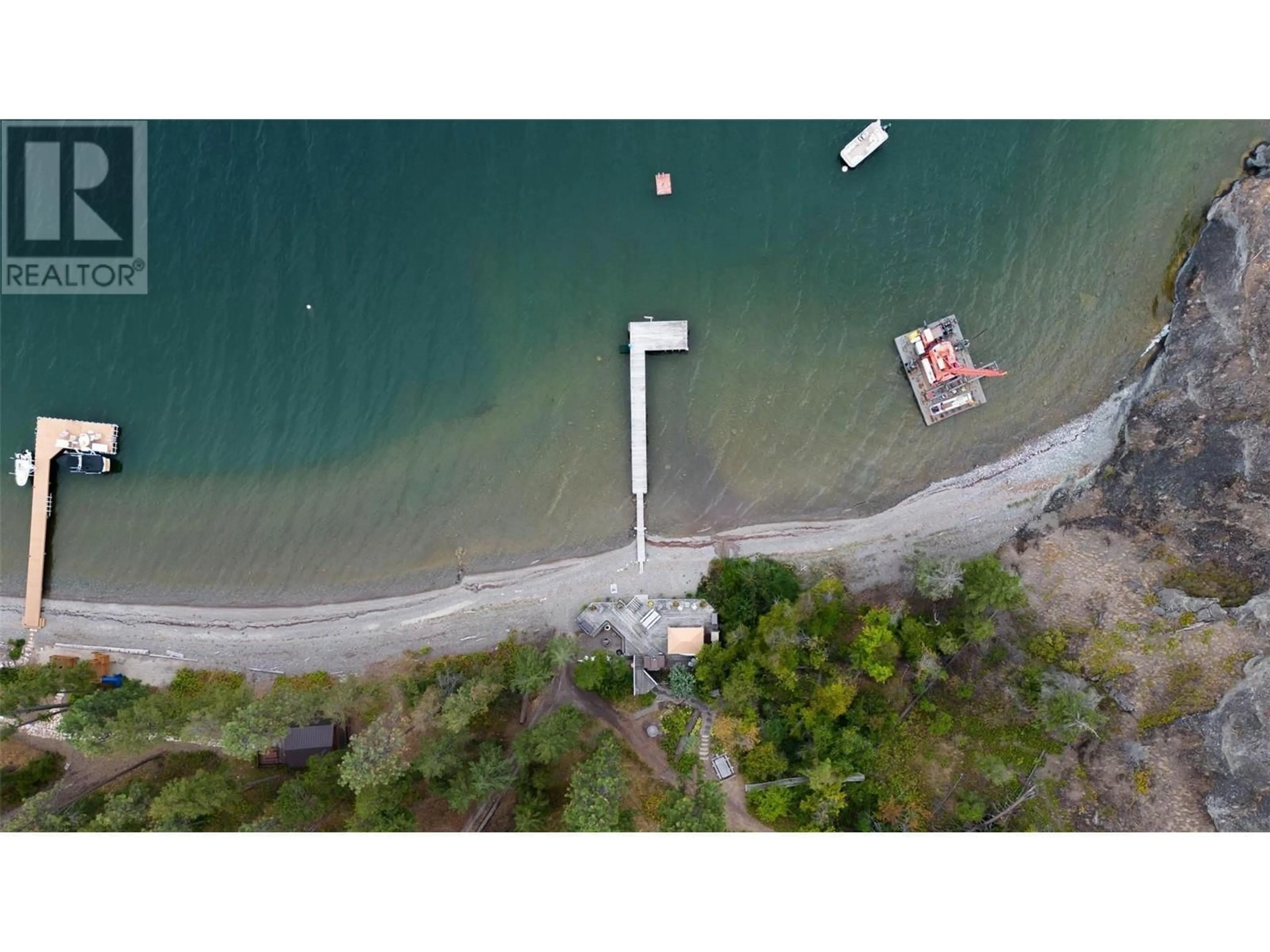 A pic from outside/outdoor area/front of a property/back of a property/a pic from drone, water/lake/river/ocean view for 2765 ARTHUR ROAD, Kelowna British Columbia V1V2B7