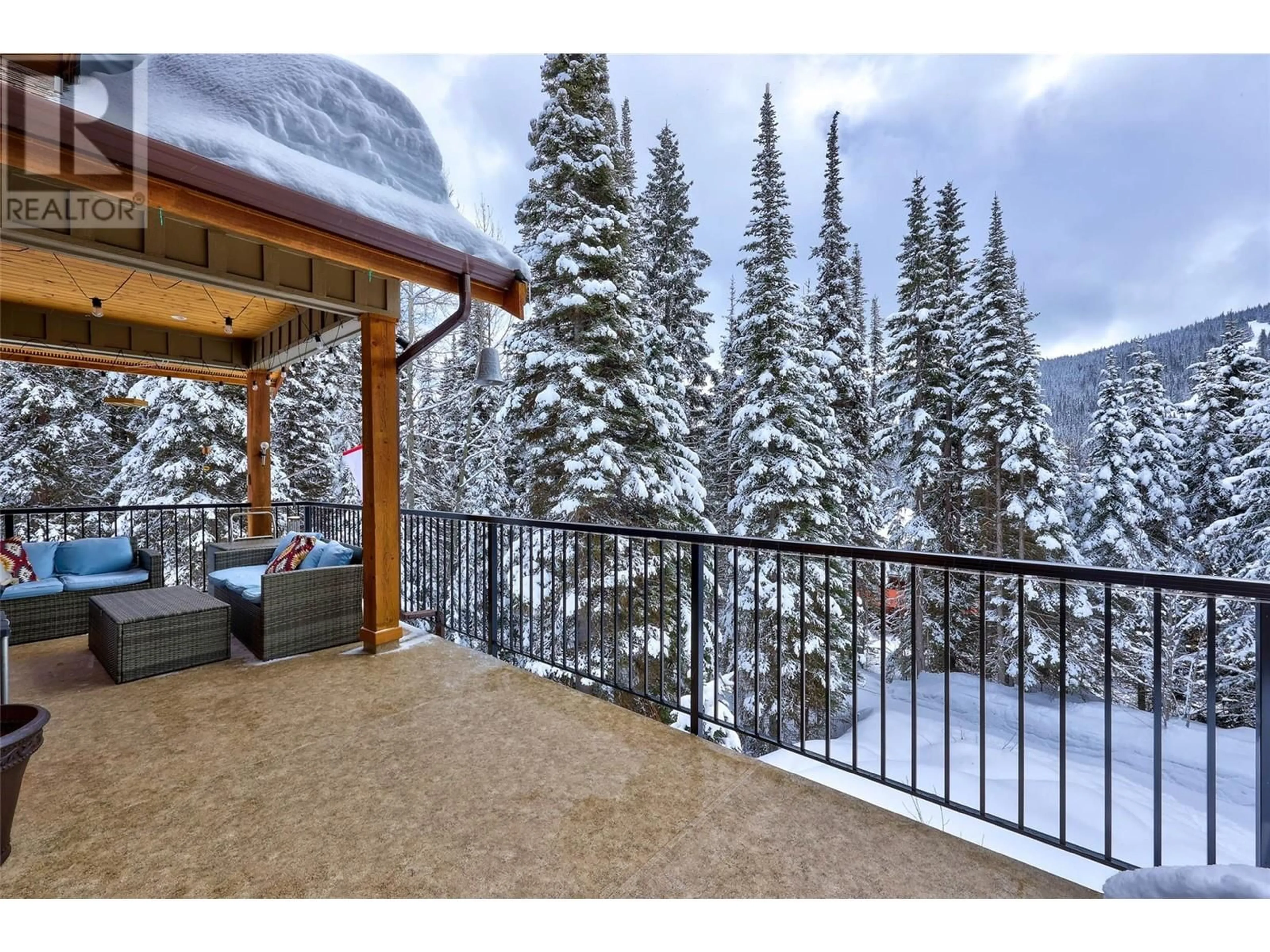 Patio, mountain view for 4101 SUNDANCE DRIVE, Sun Peaks British Columbia V0E5N0