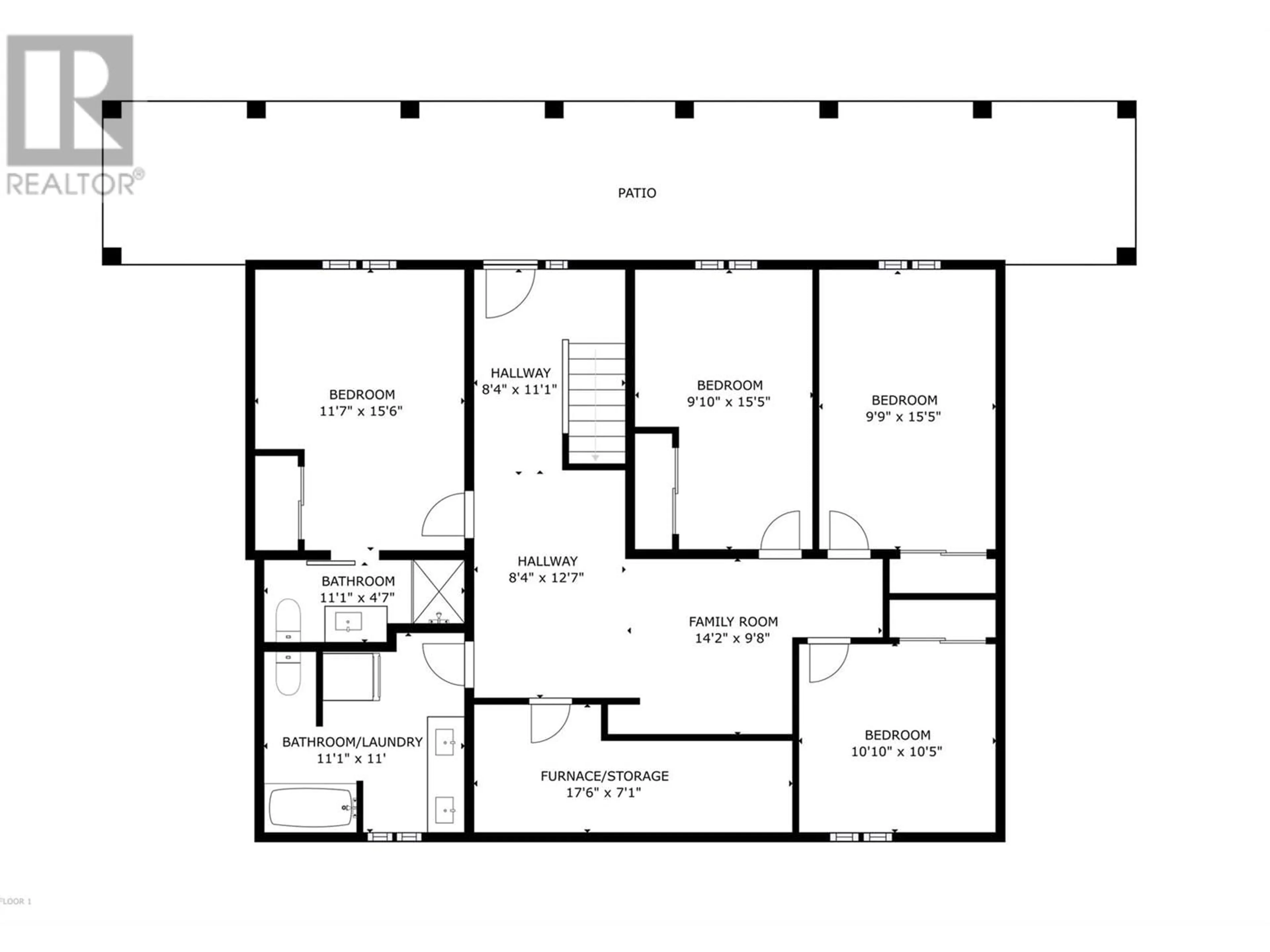 Floor plan for 2621 SALMON RIVER ROAD, Salmon Arm British Columbia V1E3H8
