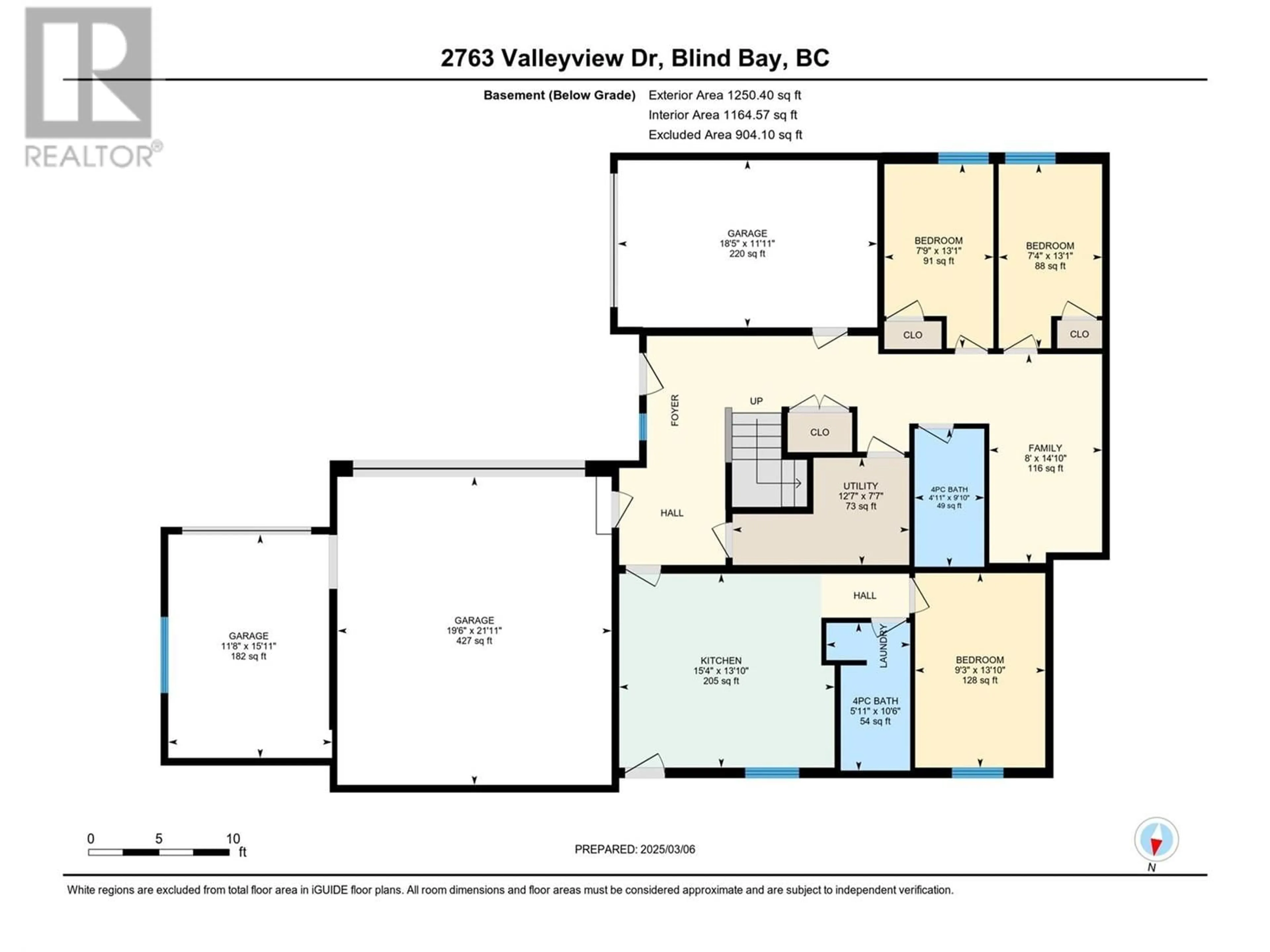Floor plan for 2763 VALLEYVIEW DRIVE, Blind Bay British Columbia V0E1H2