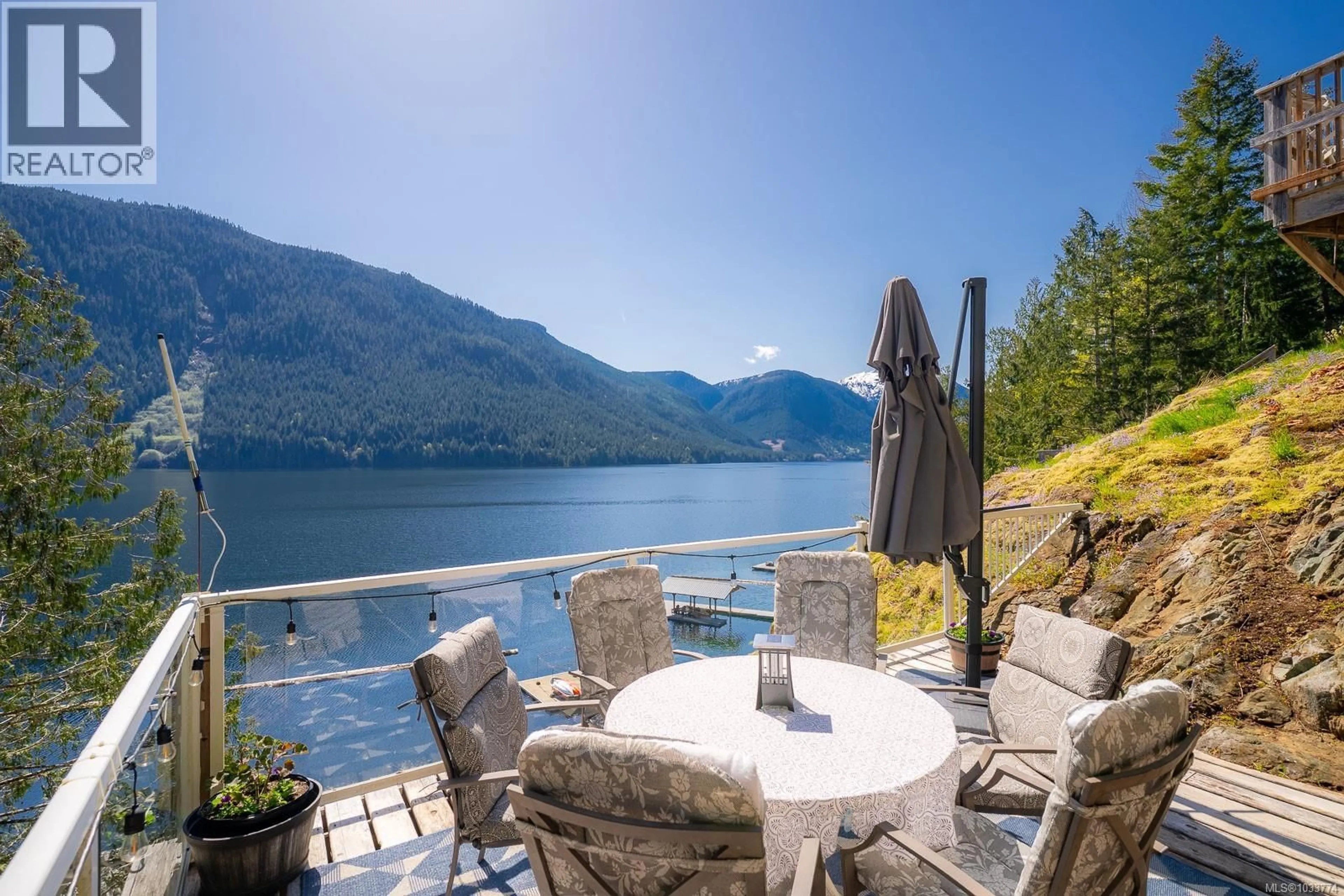 Patio, water/lake/river/ocean view for 18600 PACIFIC RIM HIGHWAY, Port Alberni British Columbia V9Y8Z9