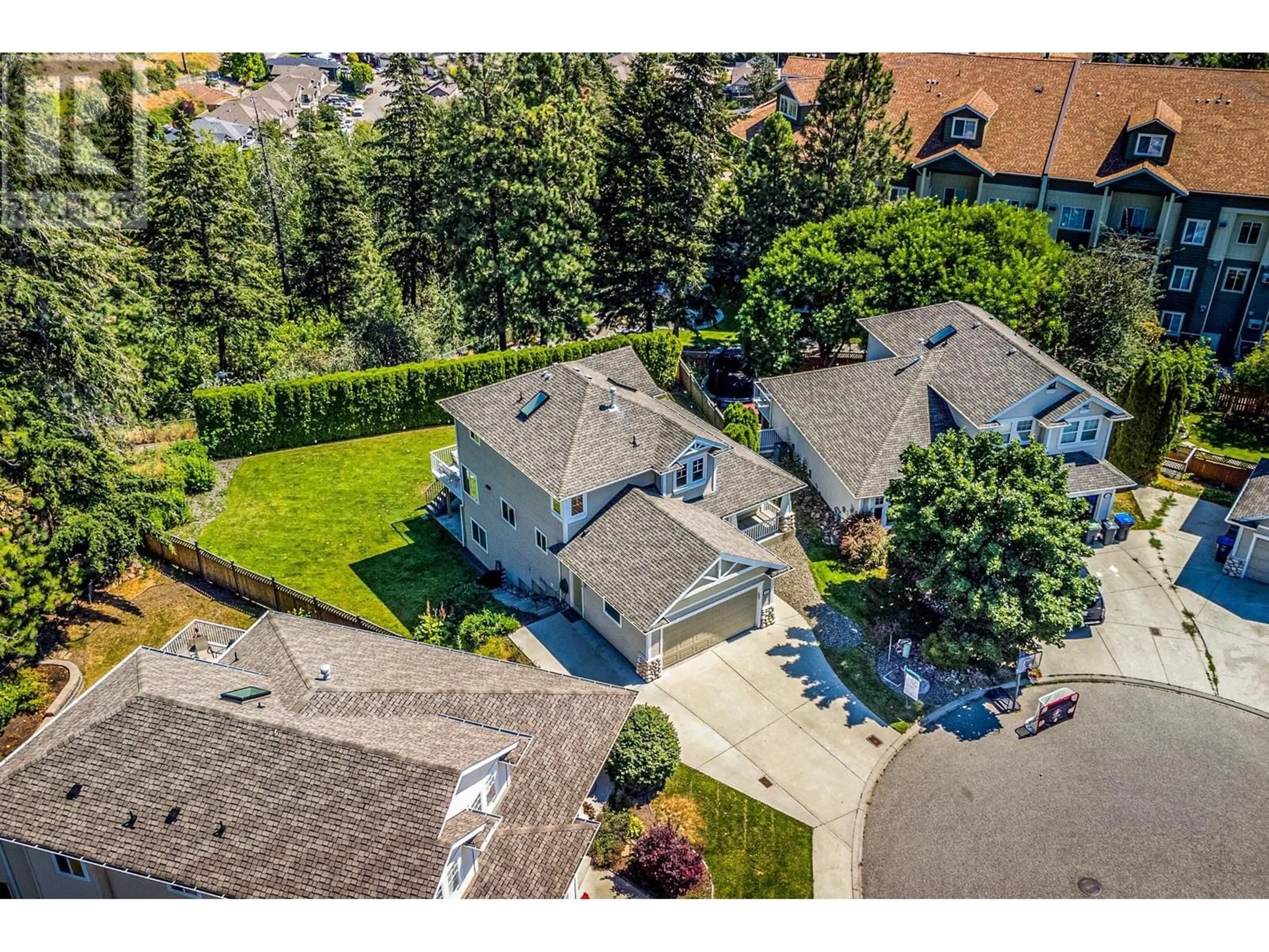 A pic from outside/outdoor area/front of a property/back of a property/a pic from drone, street for 2220 Shannon Ridge Drive Unit# 143, West Kelowna British Columbia V4T2T6