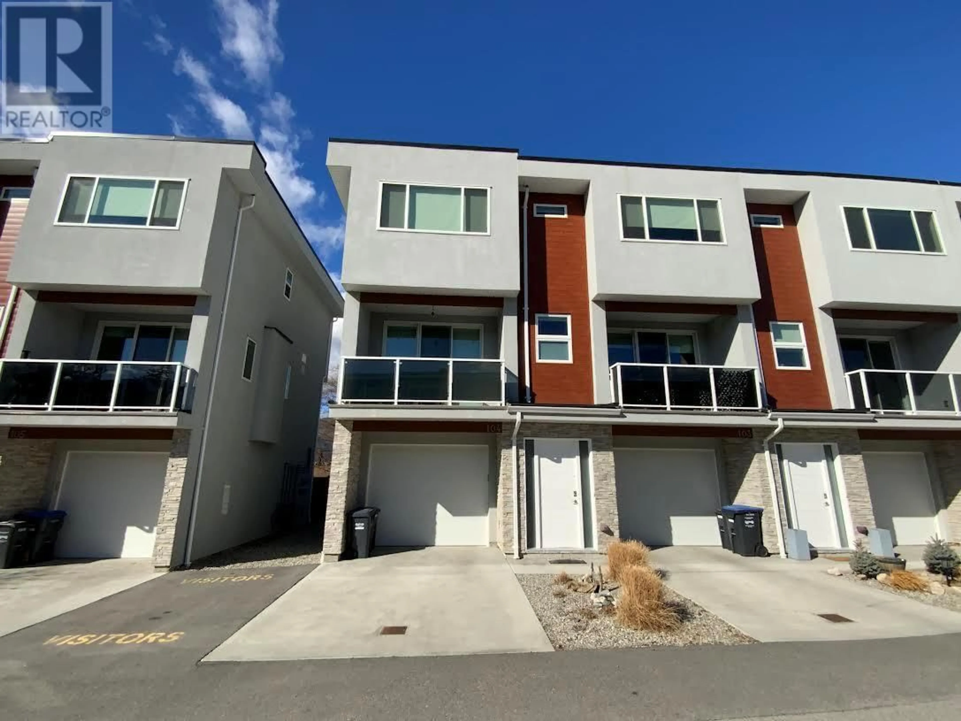 A pic from outside/outdoor area/front of a property/back of a property/a pic from drone, street for 104 - 210 SCOTT AVENUE, Penticton British Columbia V2A2J5