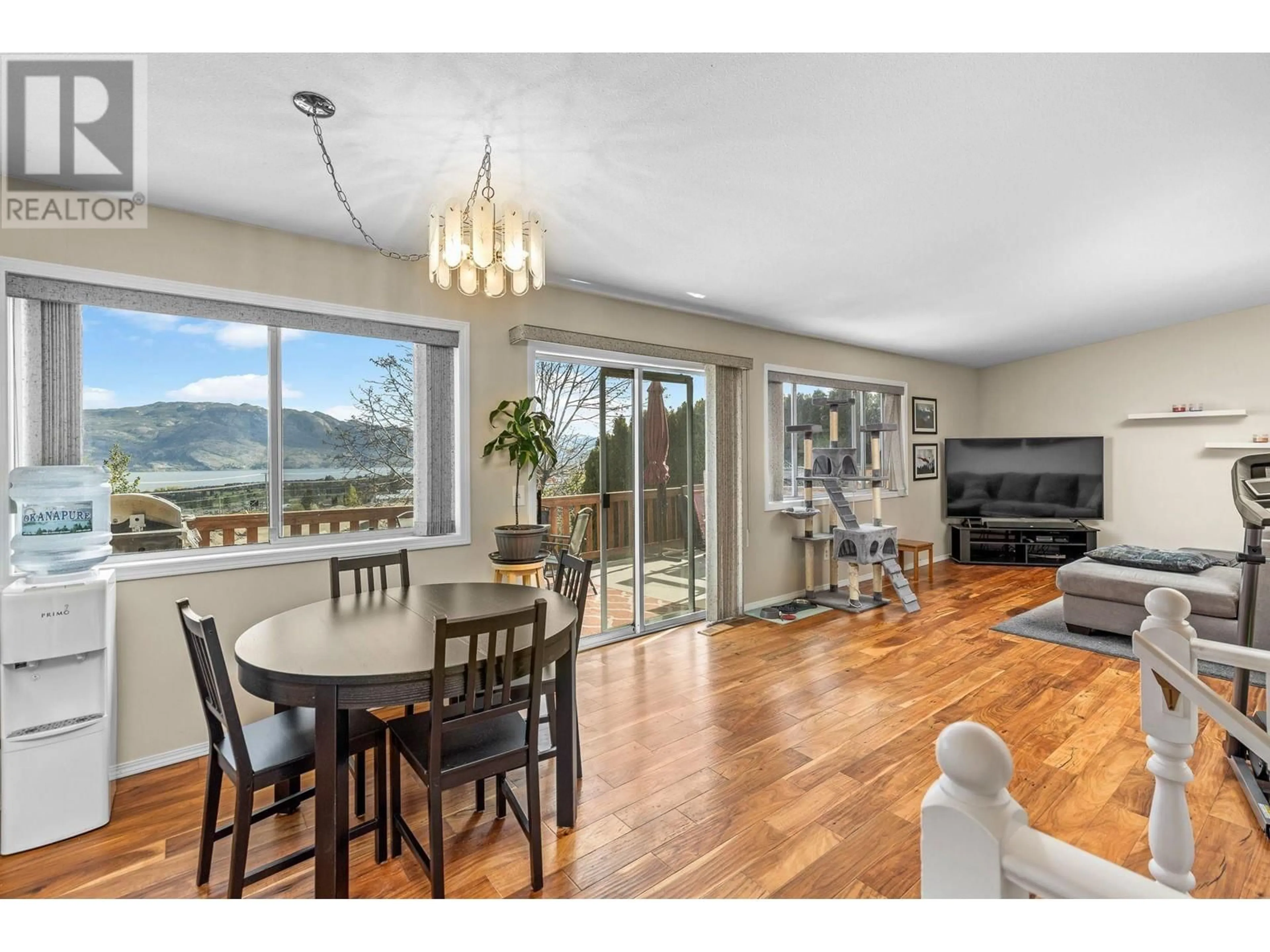 Dining room, wood/laminate floor for 2125 SHAMROCK DRIVE, West Kelowna British Columbia V4T1T9