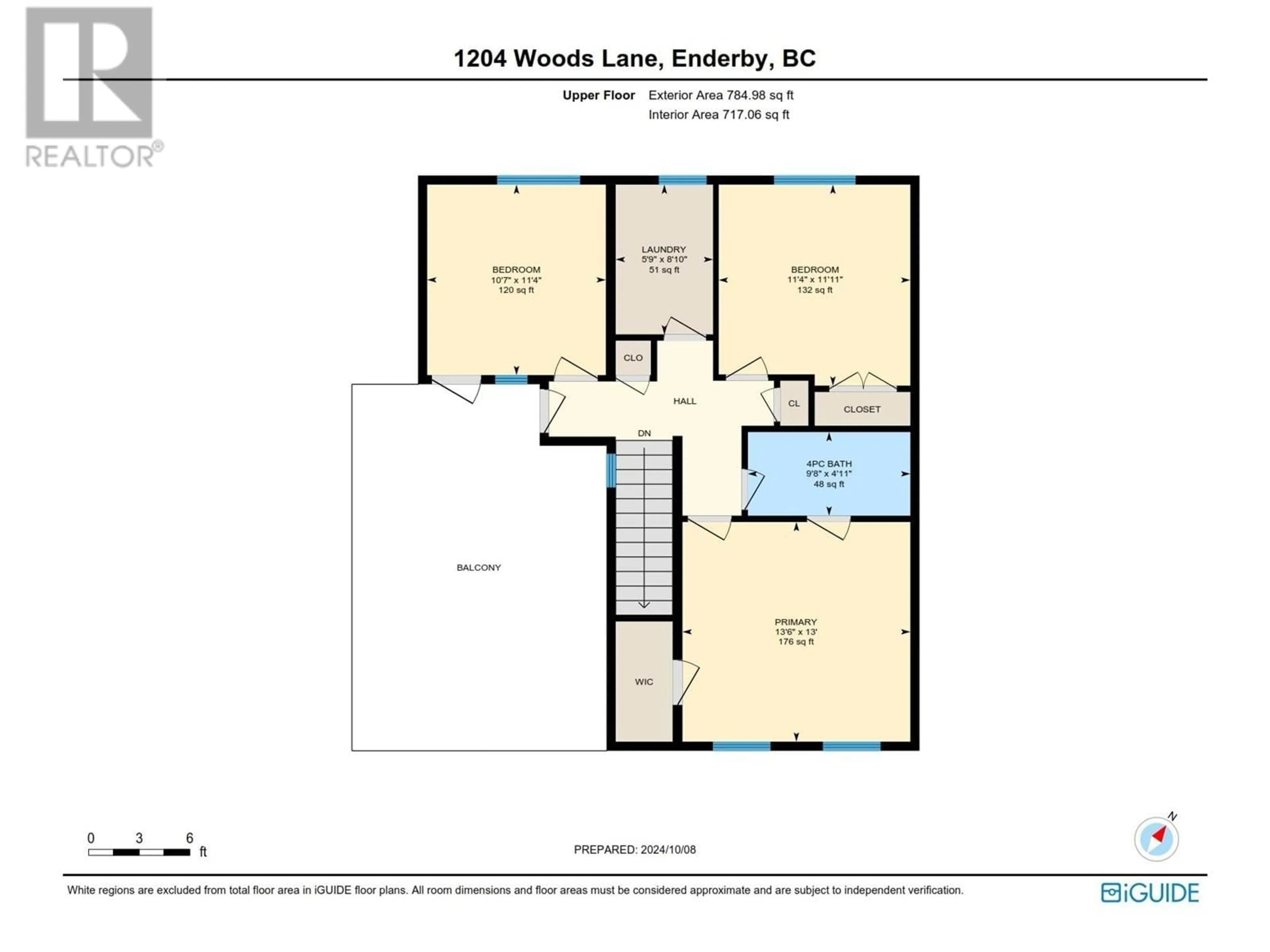 Floor plan for 1204 WOODS LANE, Enderby British Columbia V0E1V2