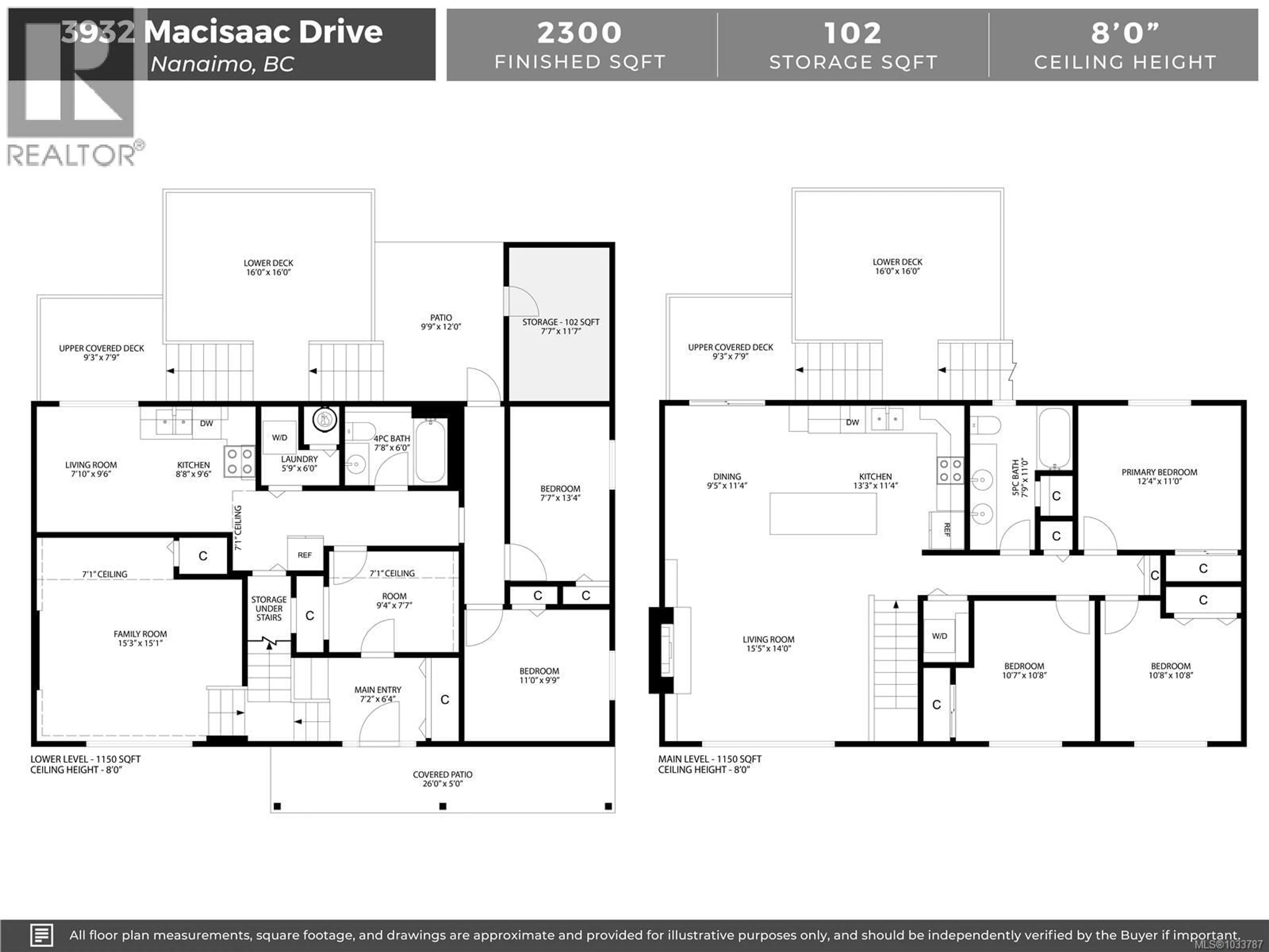 Floor plan for 3932 MACISAAC DRIVE, Nanaimo British Columbia V9T2V3