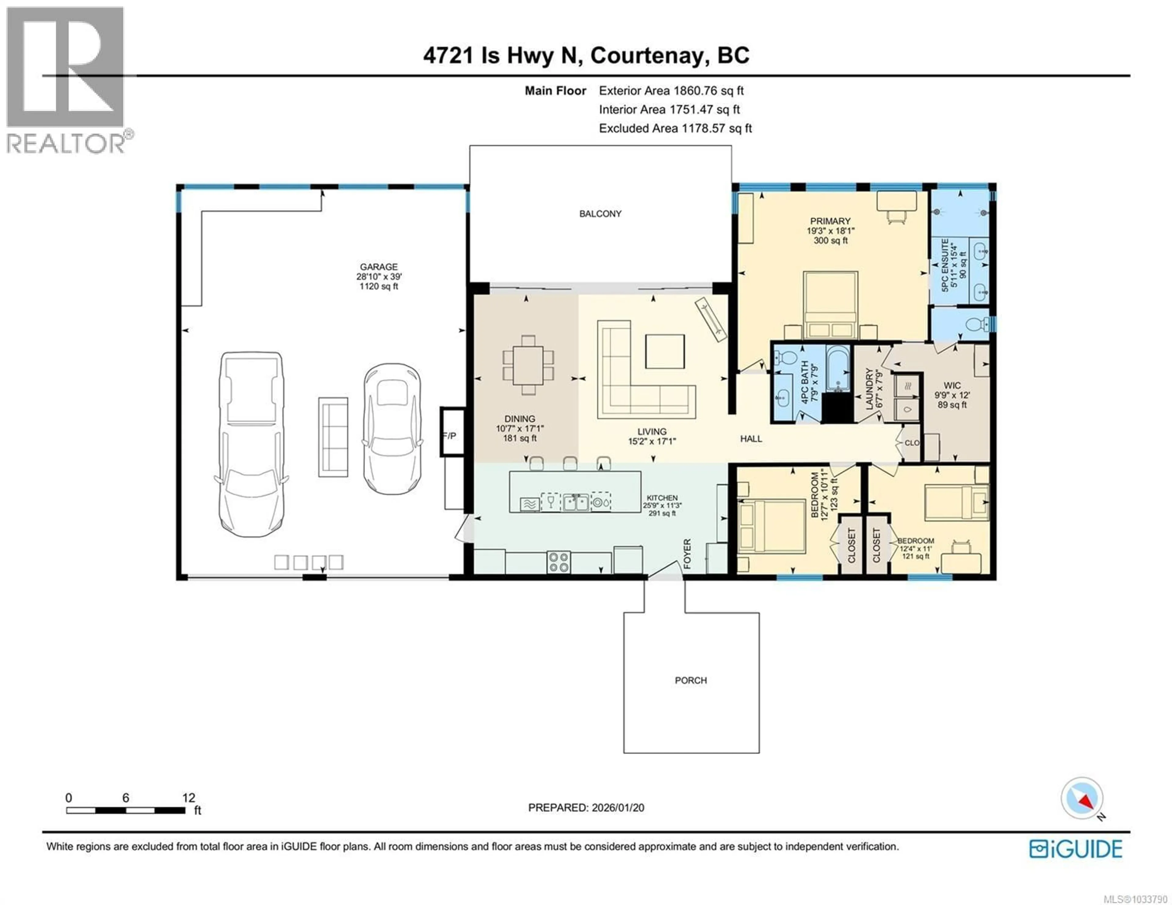 Floor plan for 4721 ISLAND HIGHWAY, Courtenay British Columbia V9N5Y5